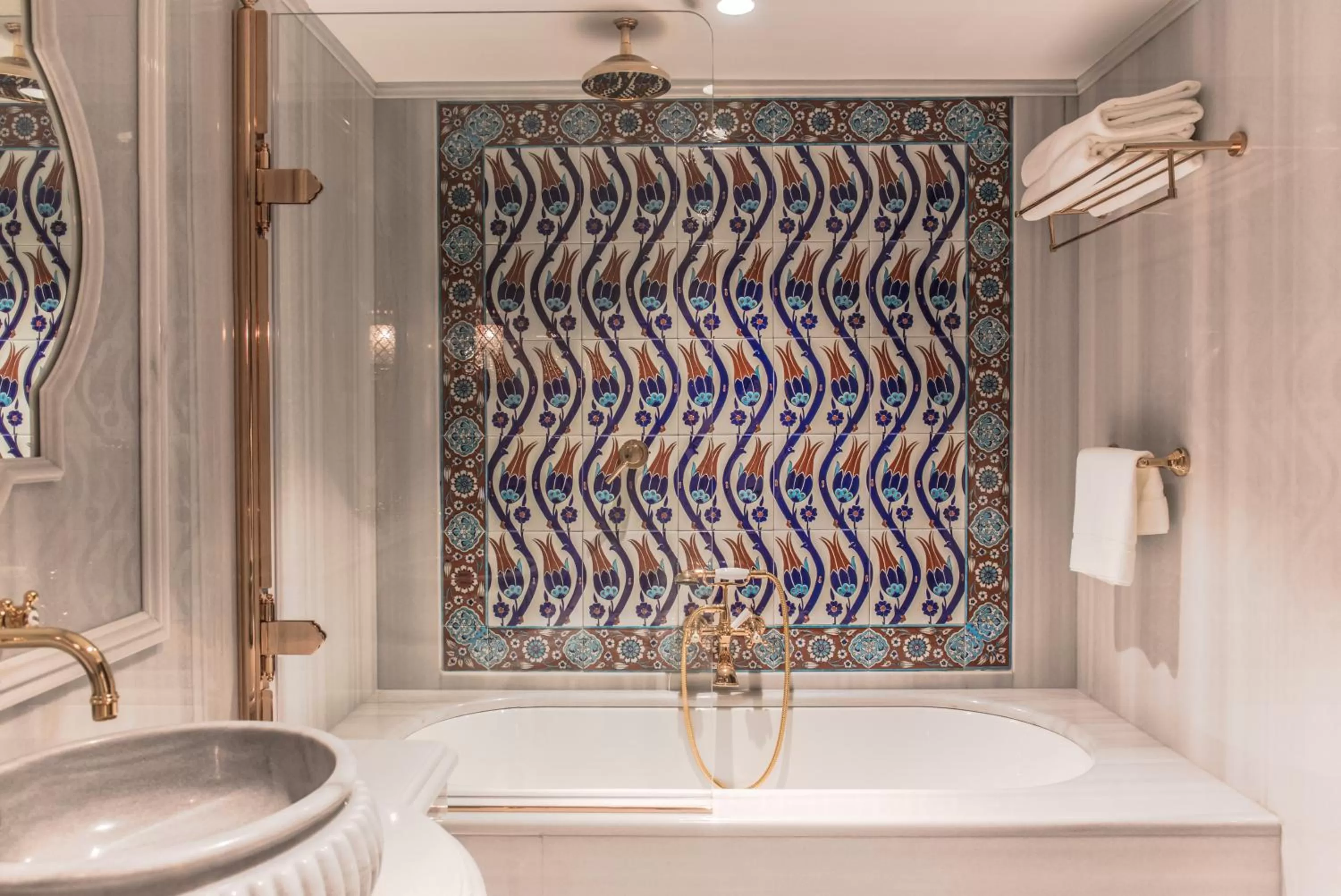 Bathroom in AJWA Sultanahmet - Preferred Hotels LVX Collection