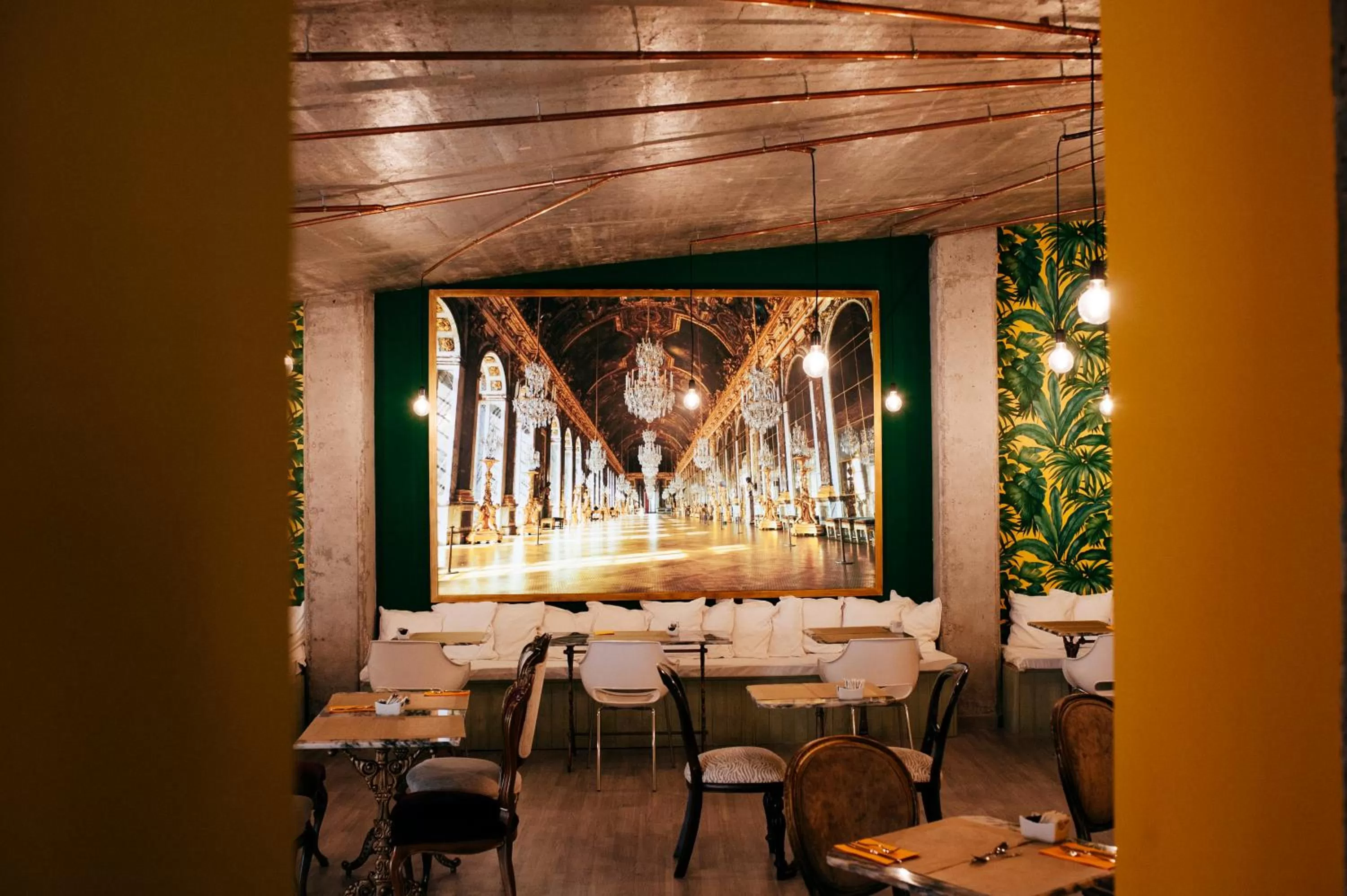 Decorative detail in Hotel Art Santander