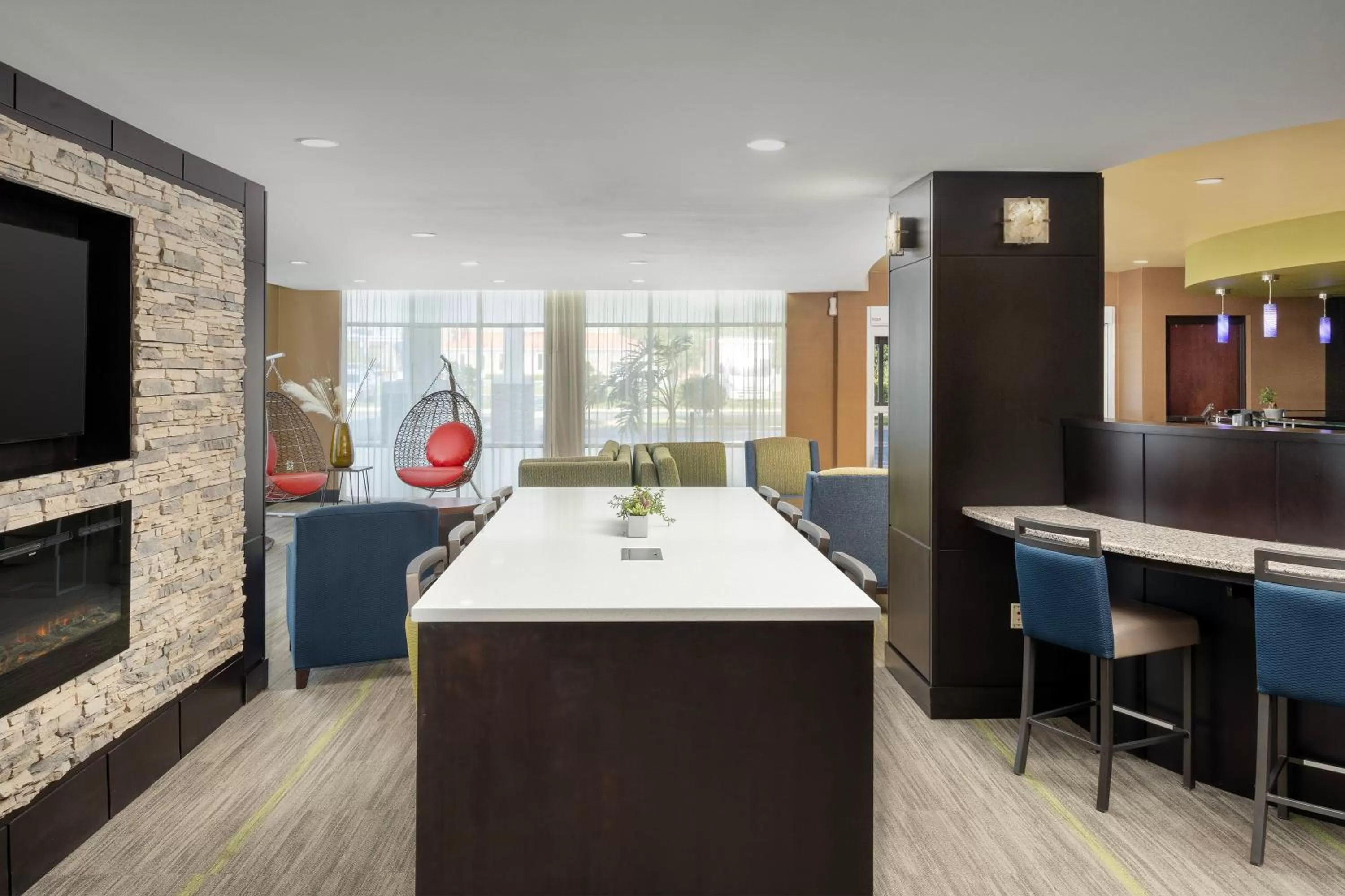 Lobby or reception in Comfort Suites Lake City