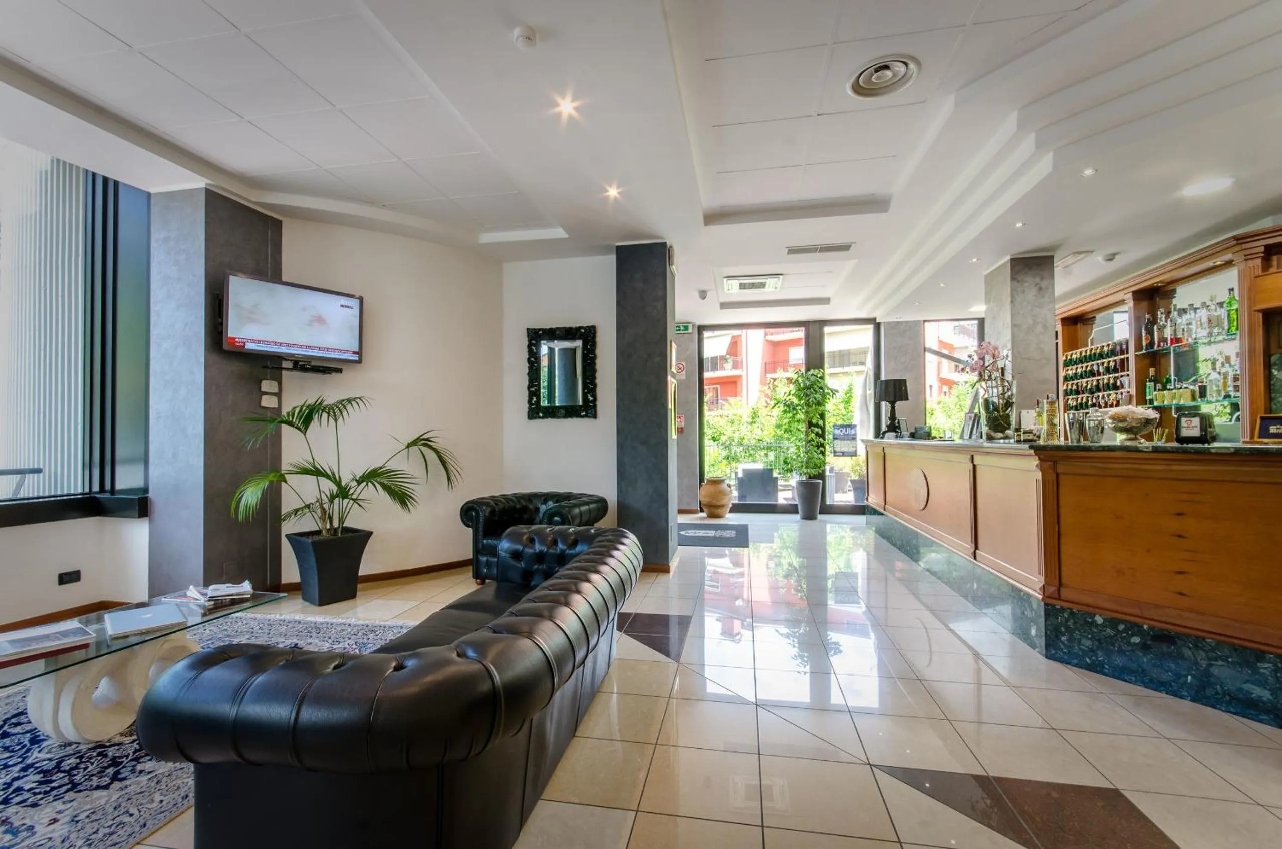 Lobby or reception in Hotel Federico II