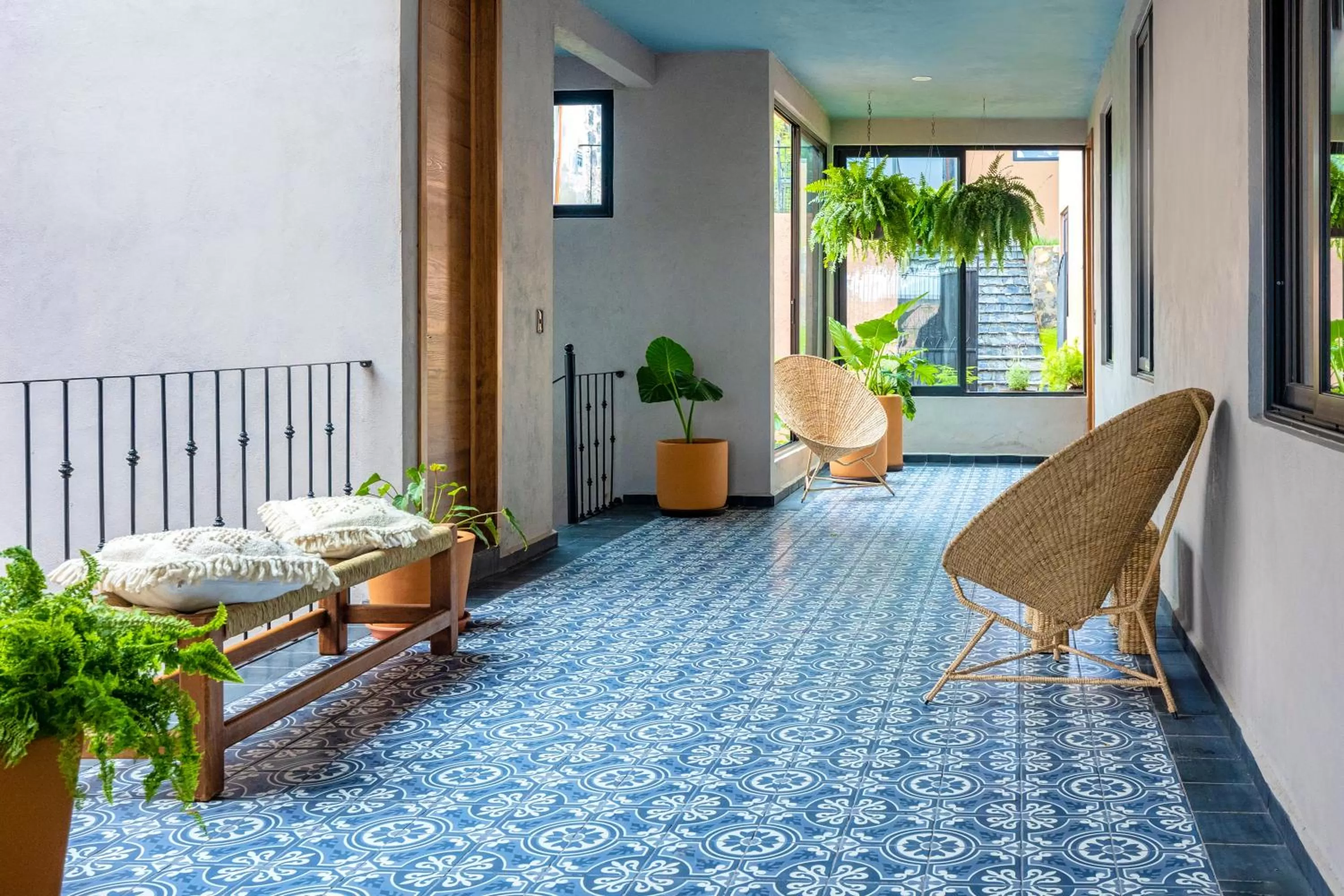 Decorative detail in Casa Lavanda Hotel Boutique