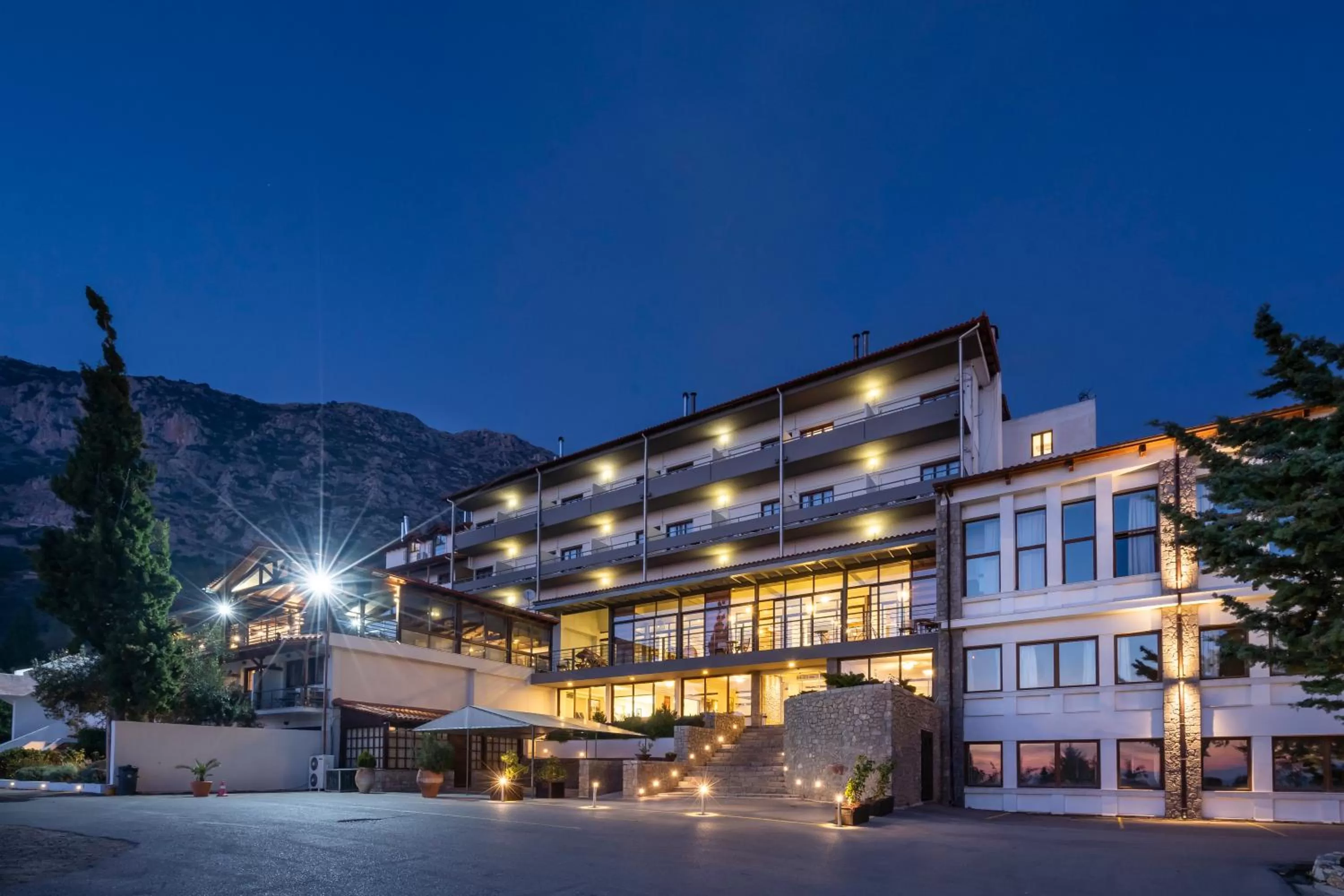 Facade/entrance in Anemolia Mountain Resort