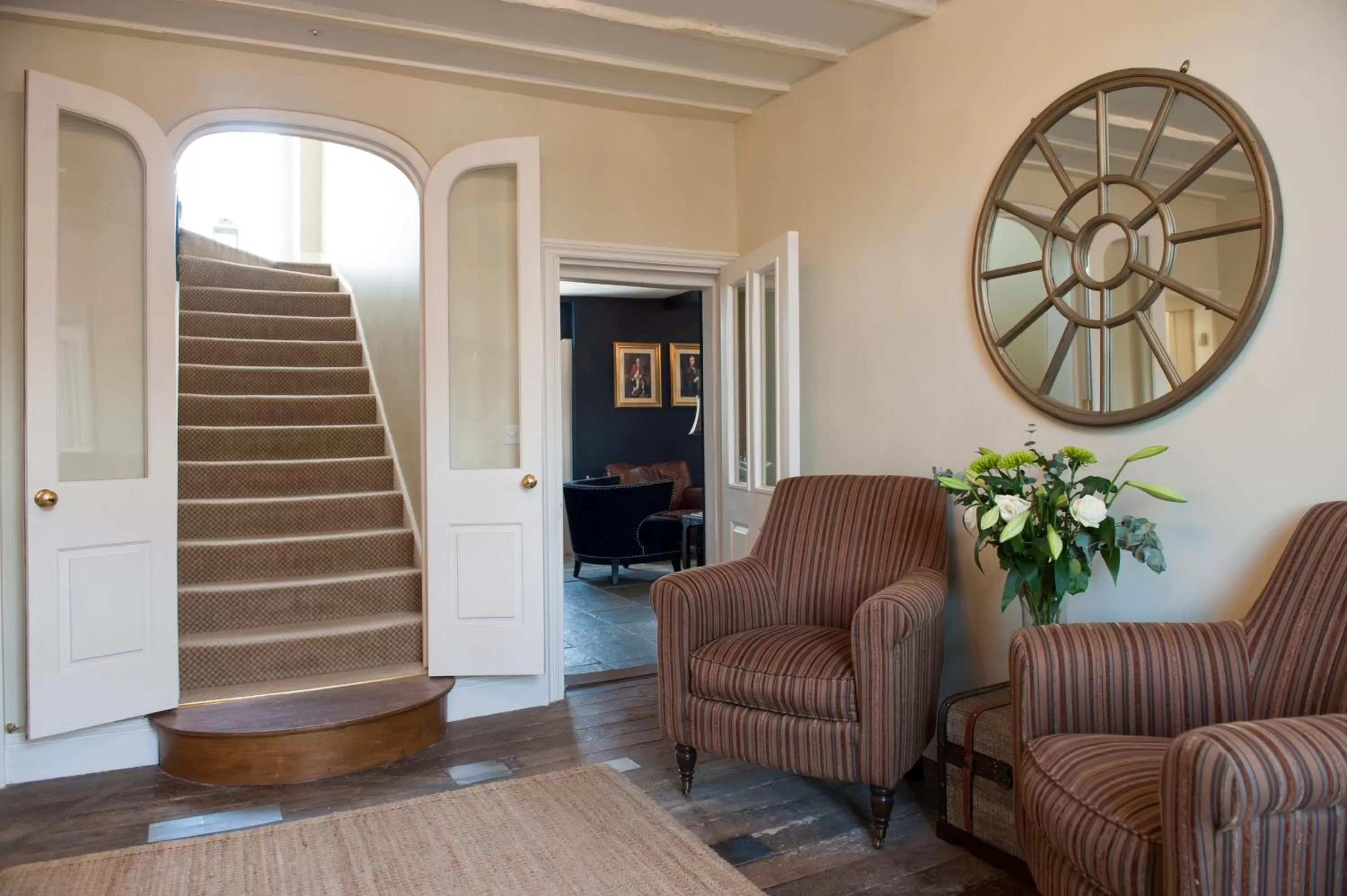 Seating area in The Bridge House