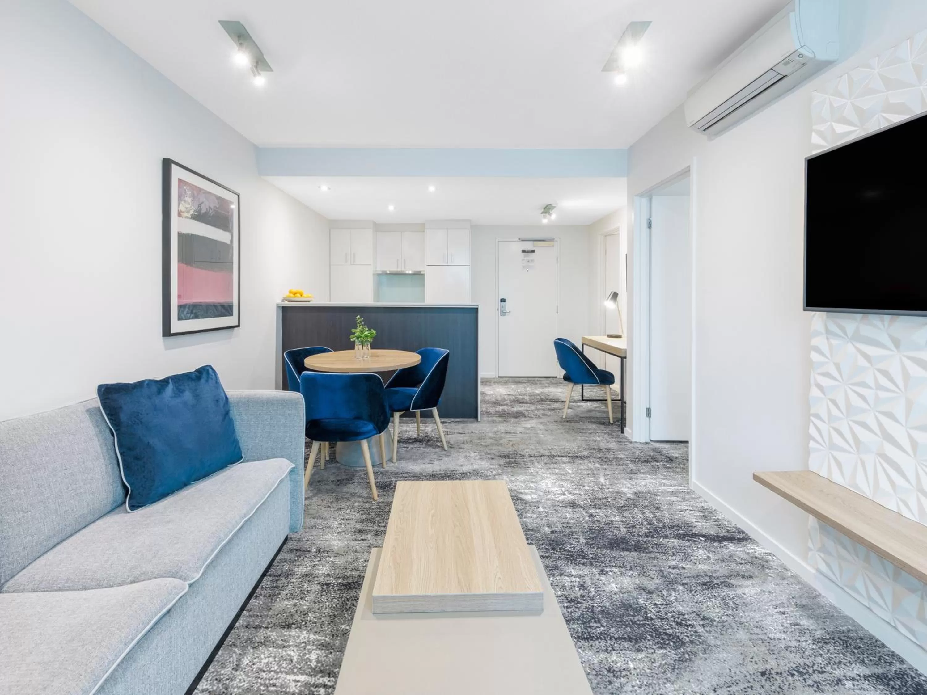 Living room in Brady Apartment Hotel Flinders Street