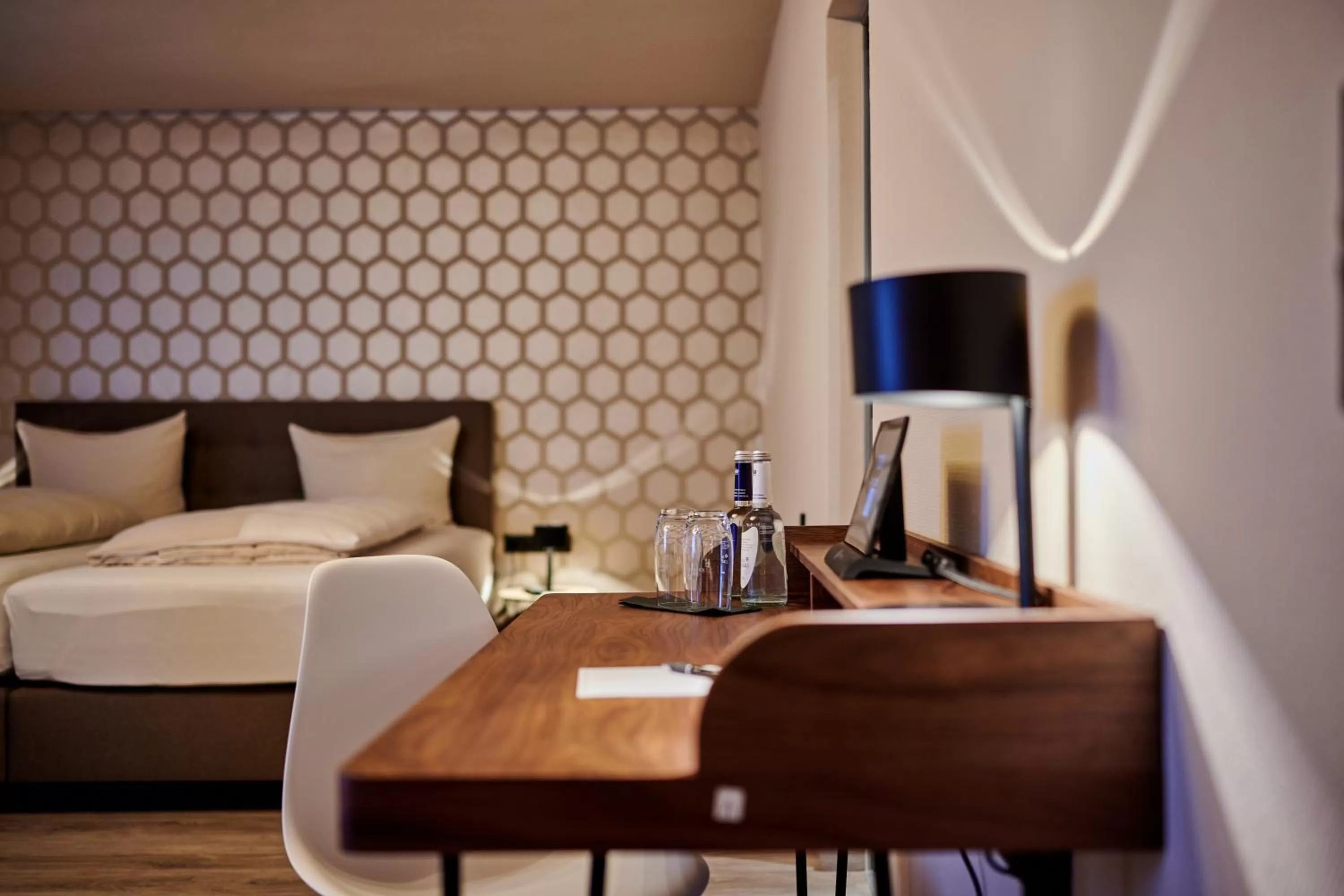 Bed in Genusshotel Wenisch