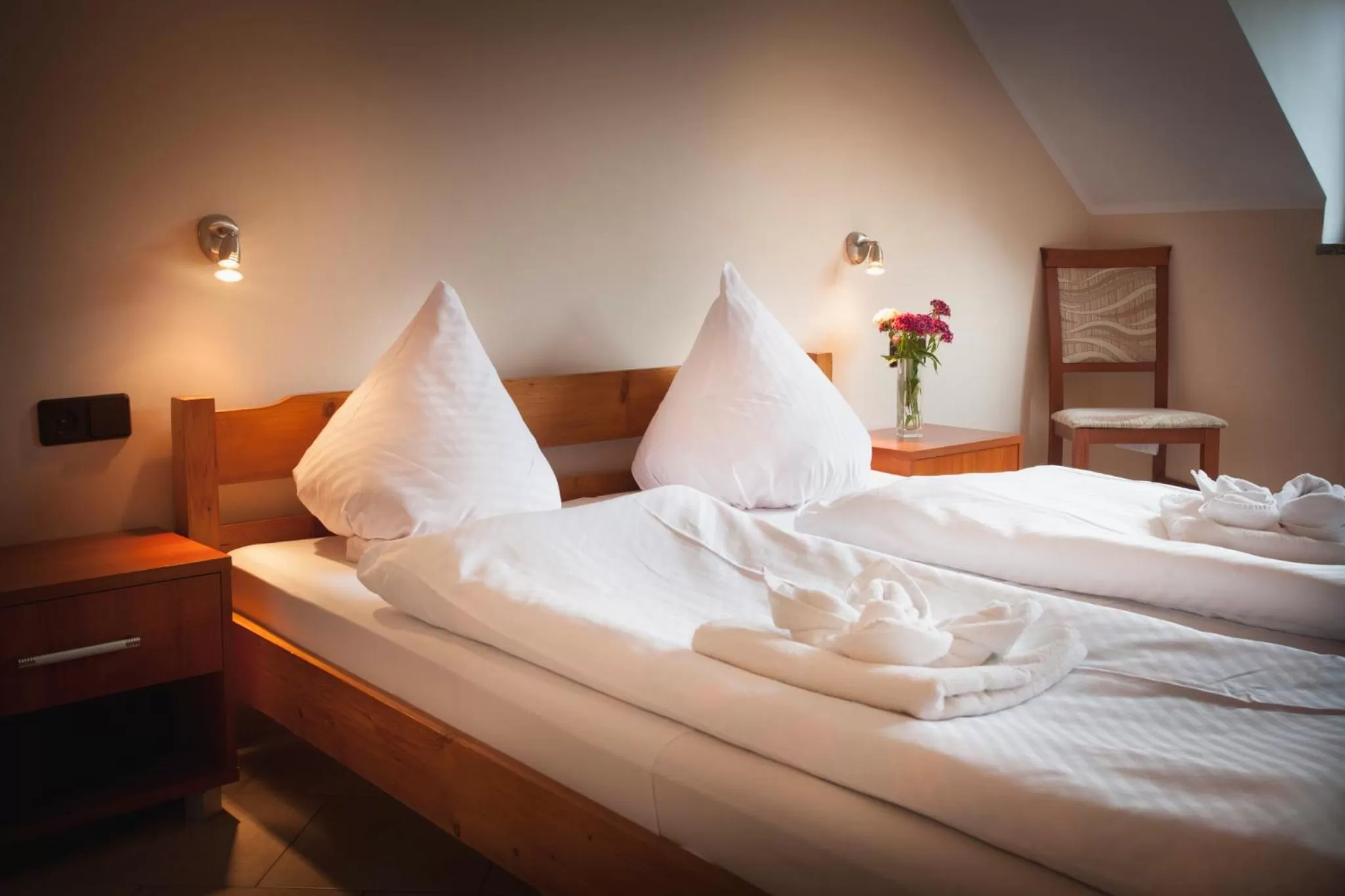 Bed in Hotel Las Piechowice