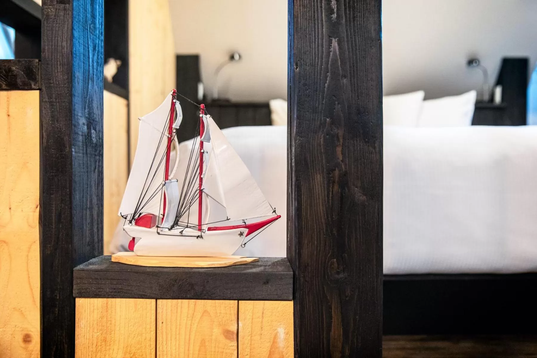 Bed in Auberge Sous les Arbres