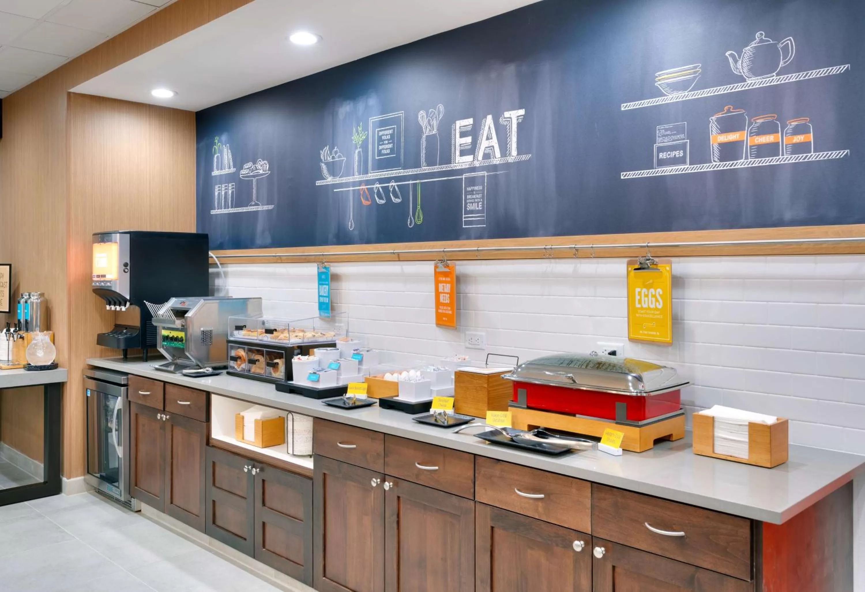 Breakfast in Hampton Inn Draper Salt Lake City, Ut