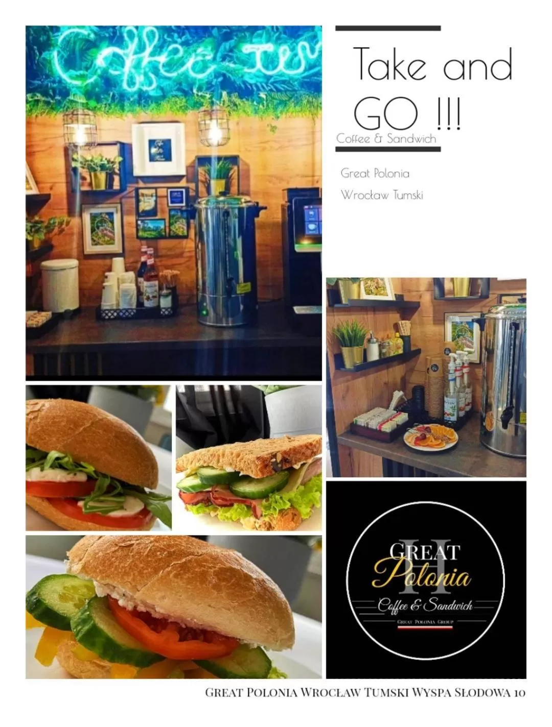 Food and drinks in Great Polonia Wrocław Tumski