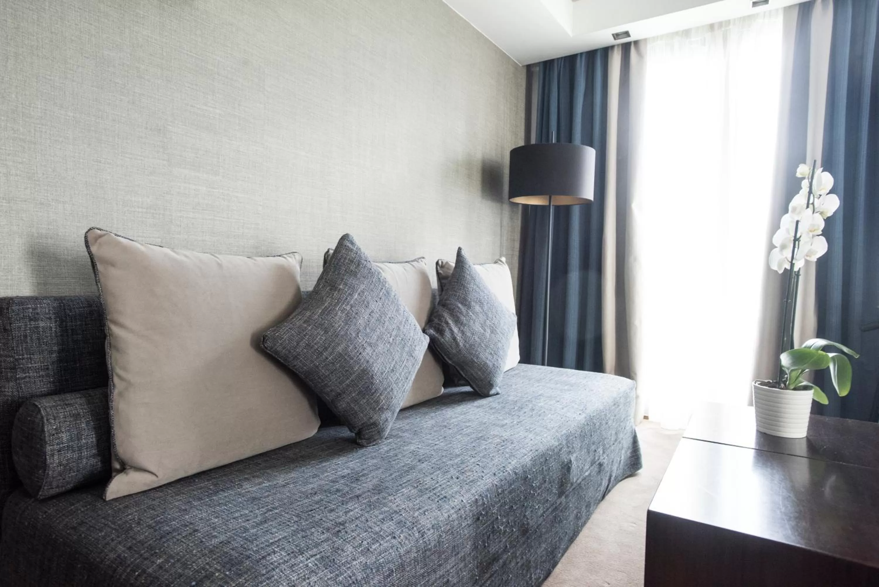 Seating area, Bed in Anatolia Hotel