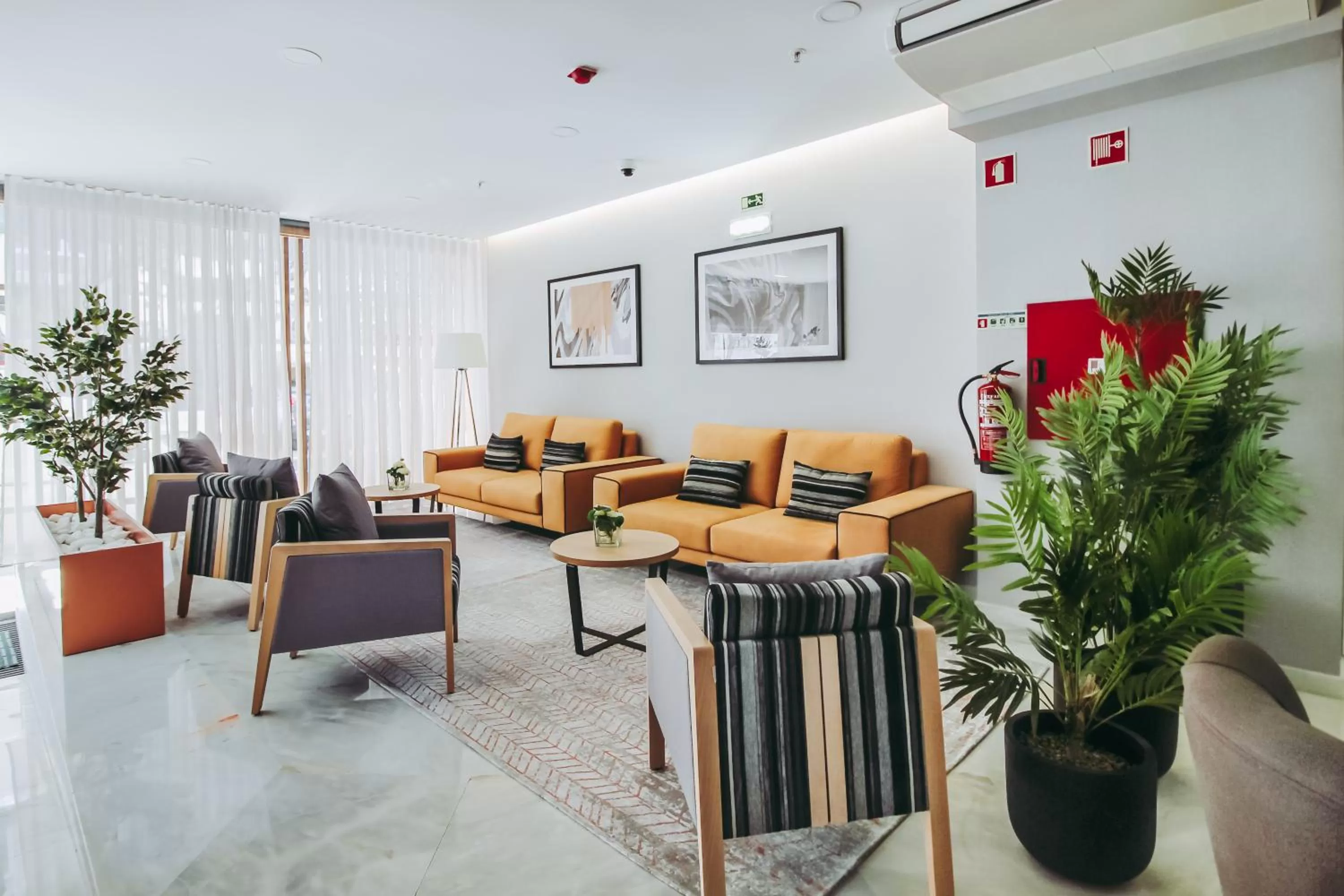 Living room in Masa Hotel 5 de Outubro