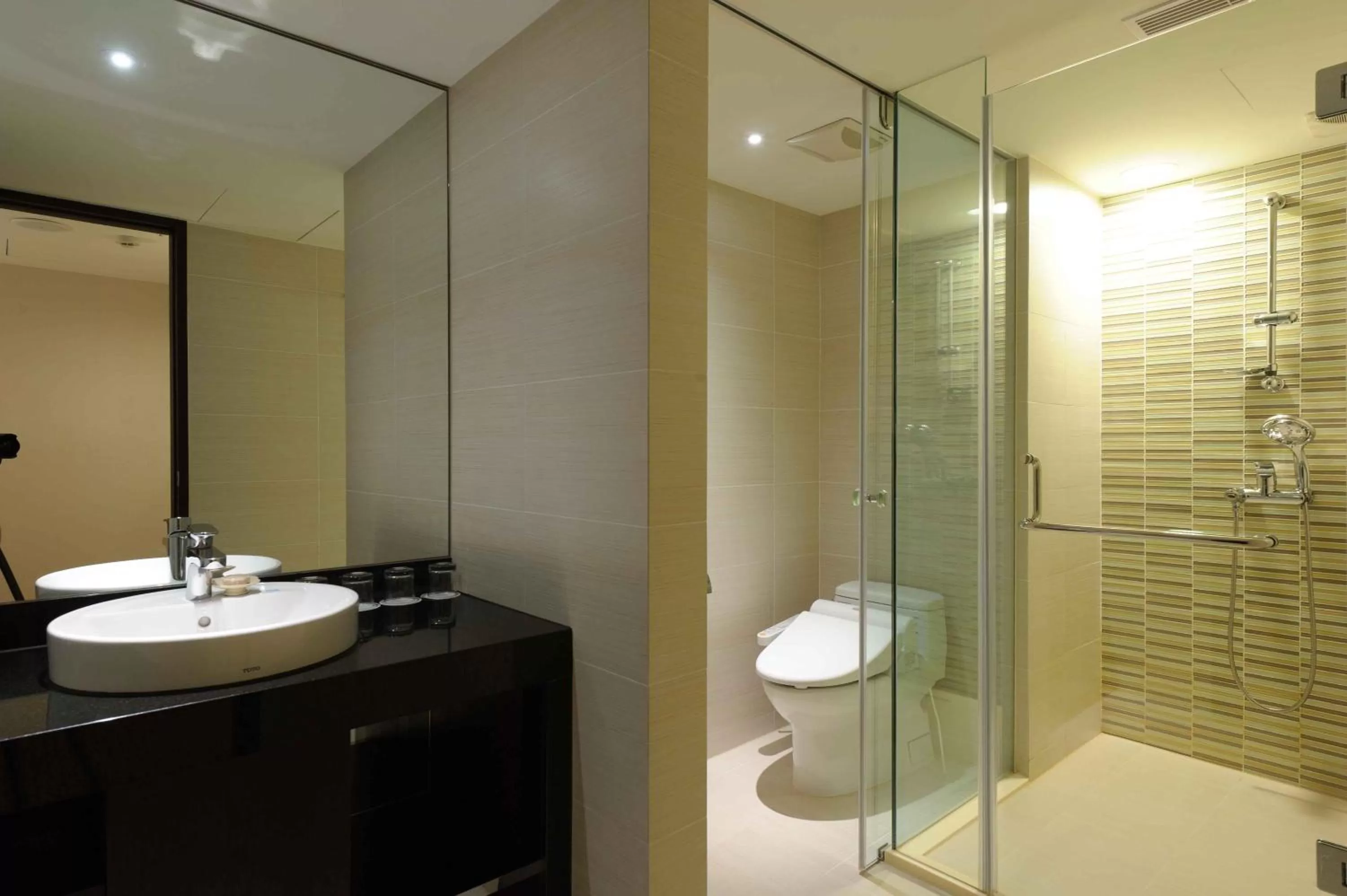 Bathroom in K Hotel Taipei Dunnan