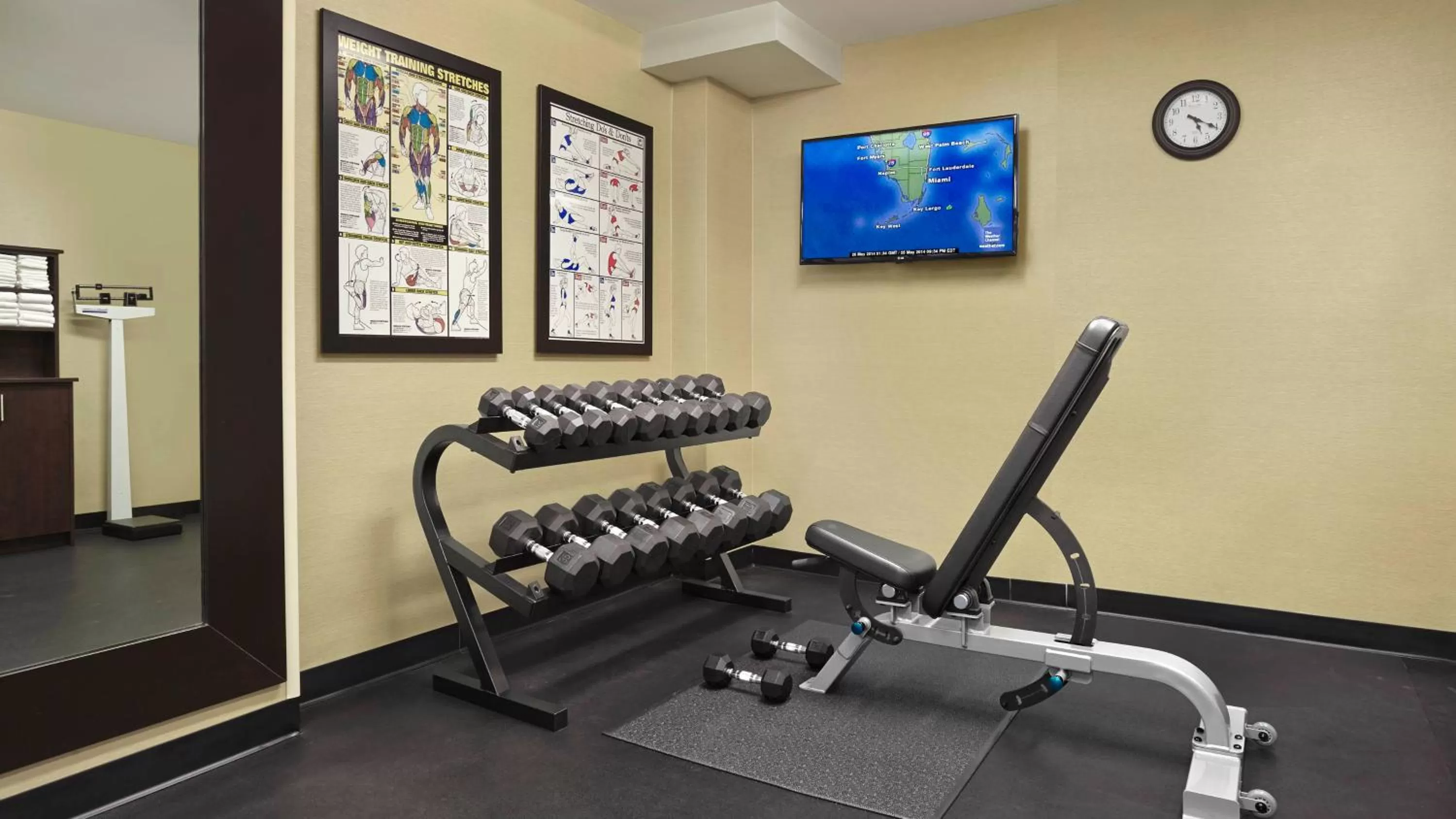 Fitness centre/facilities in Holiday Inn Express & Suites Naples Downtown - 5th Avenue by IHG