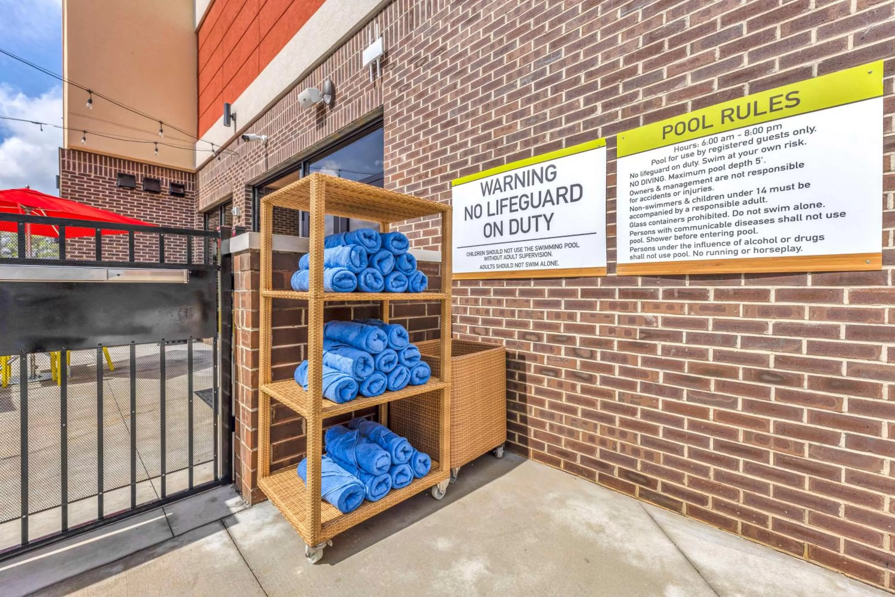 Pool view in Home2 Suites by Hilton Raleigh West Lenovo Center