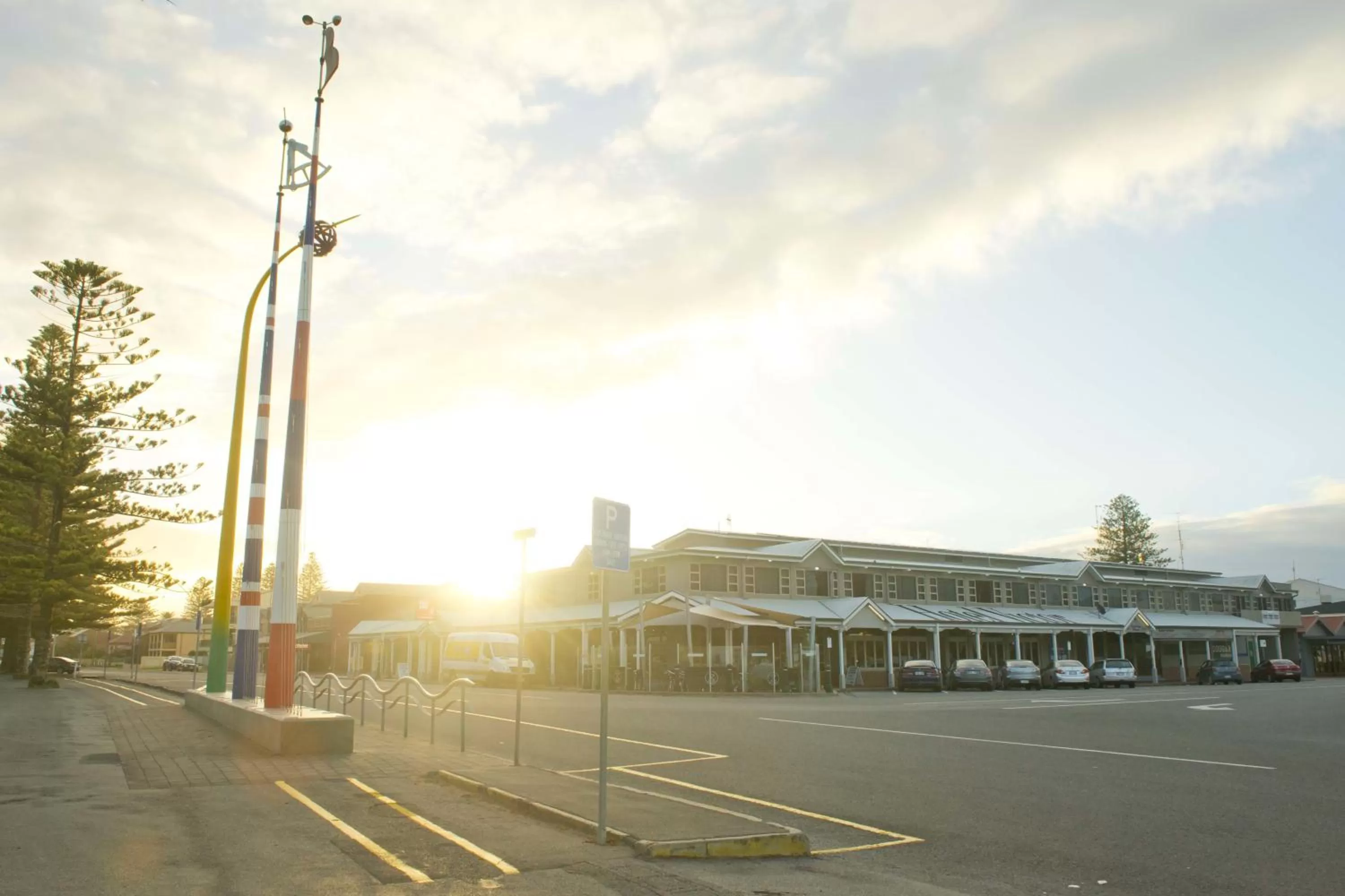 Property building in Nightcap at Hotel Victor