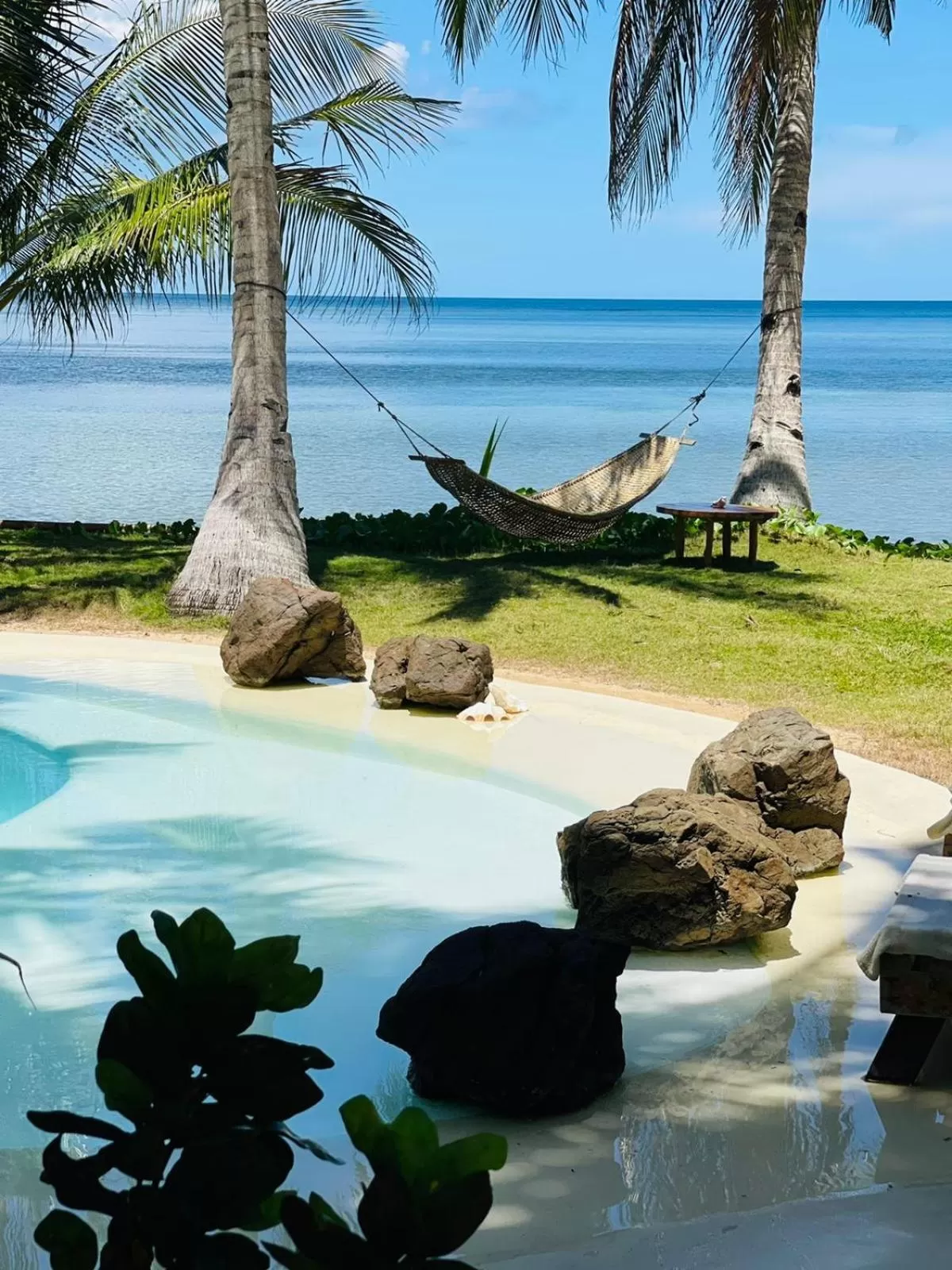 Sea view in The Beach House Ocam Ocam