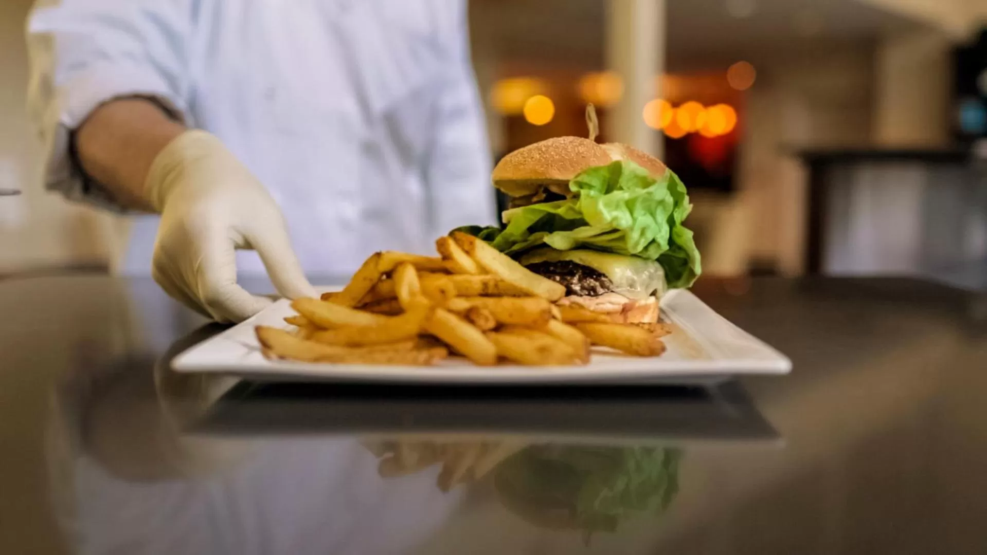 Food close-up in Cupertino Hotel