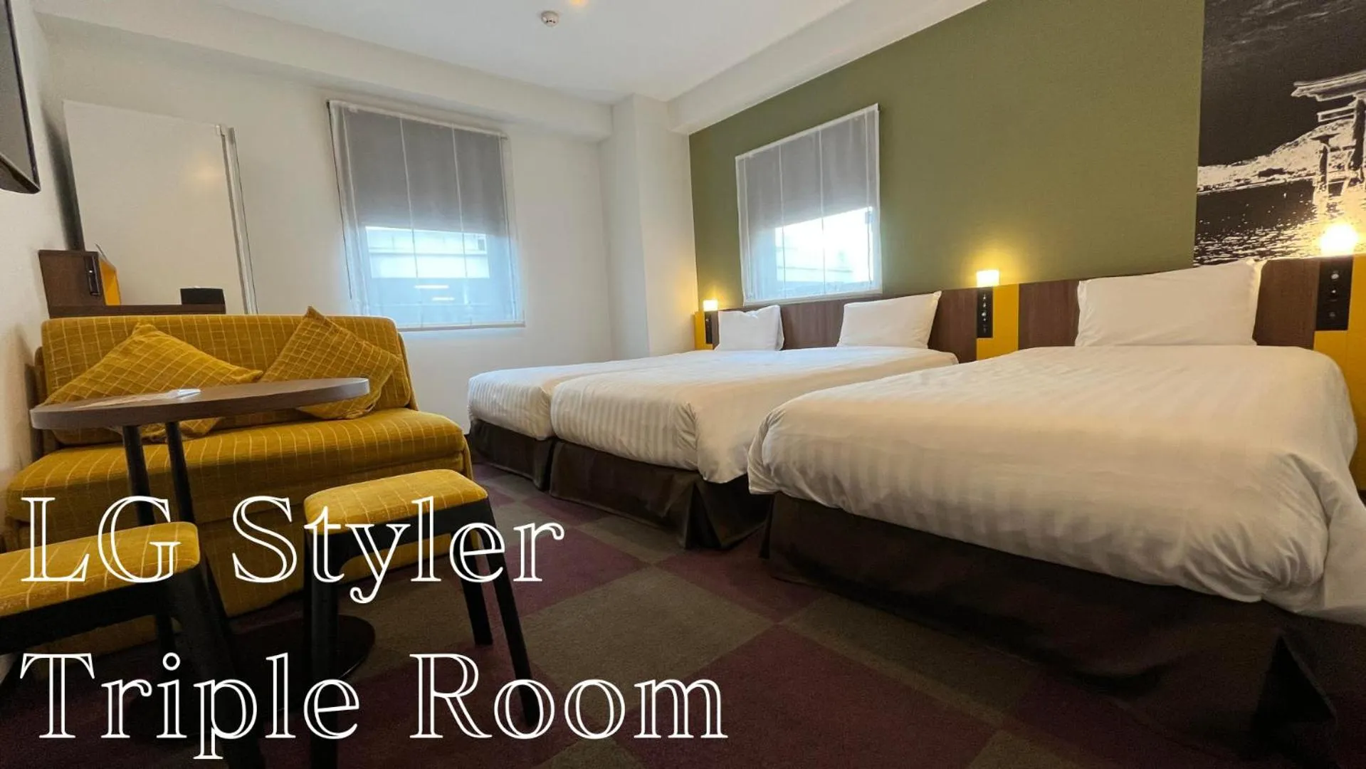 Photo of the whole room, Bed in Henn na Hotel Tokyo Haneda