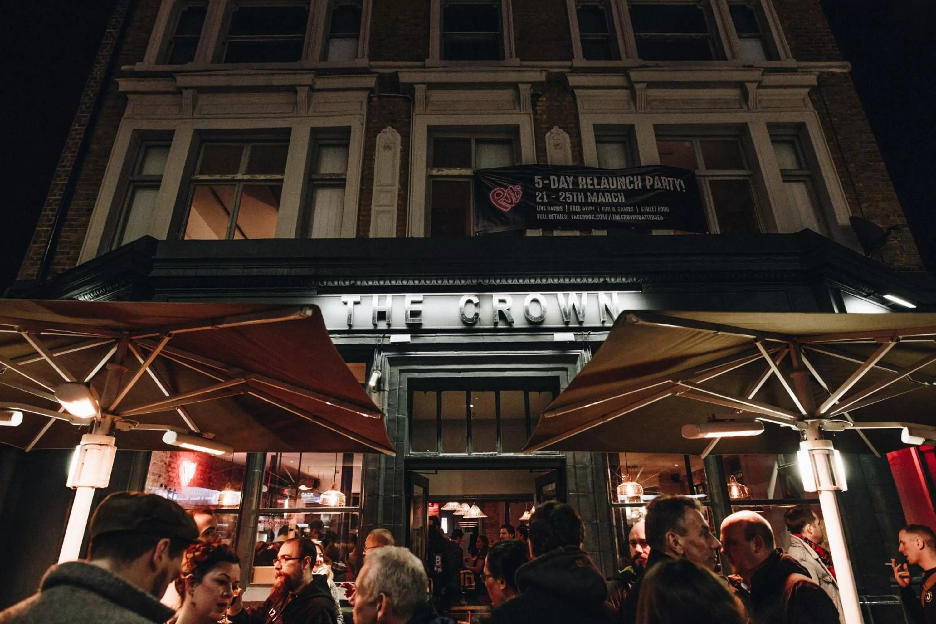 Facade/entrance in PubLove @ The Crown, Battersea
