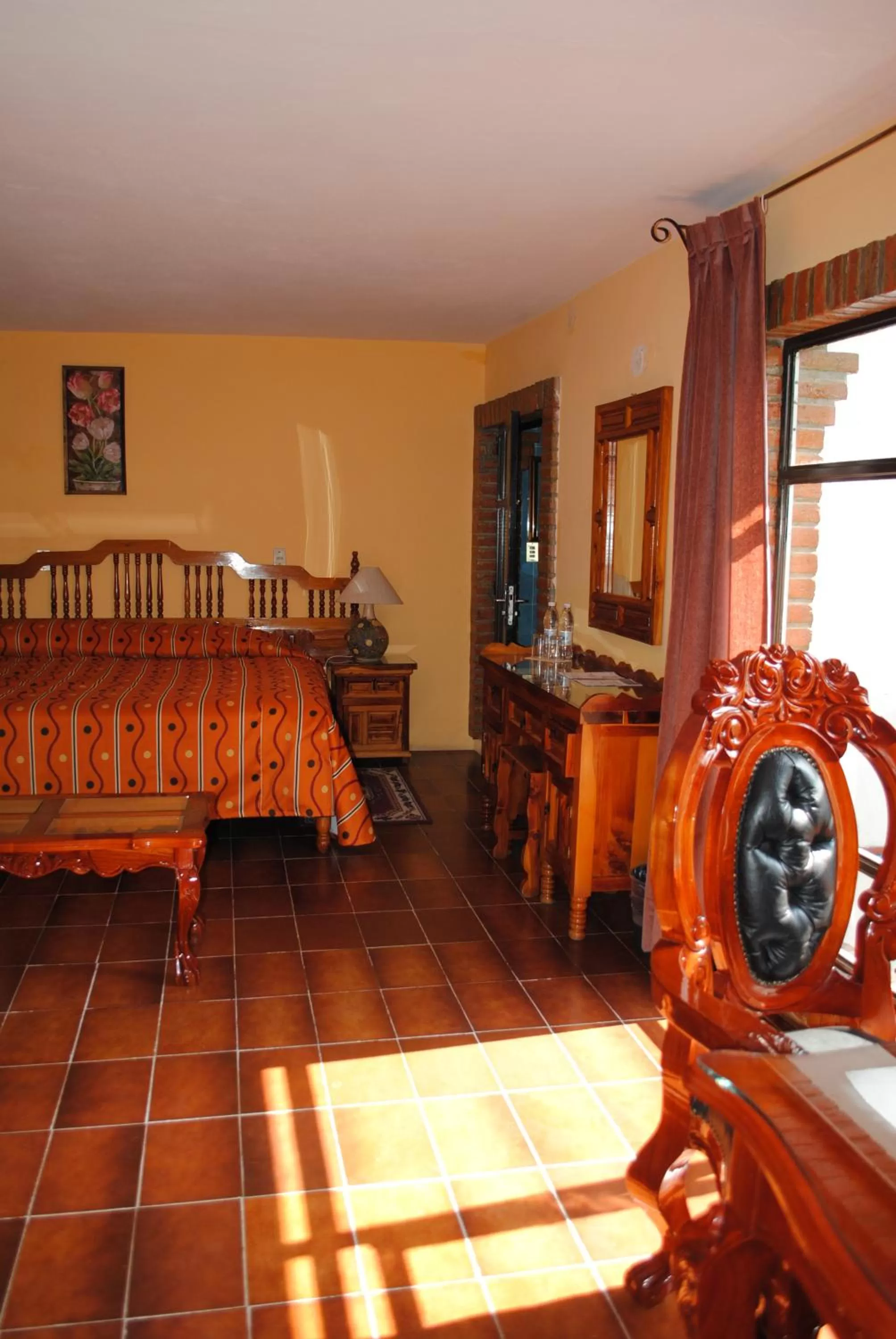 Bed in Hotel Boutique Posada la Casona de Cortés