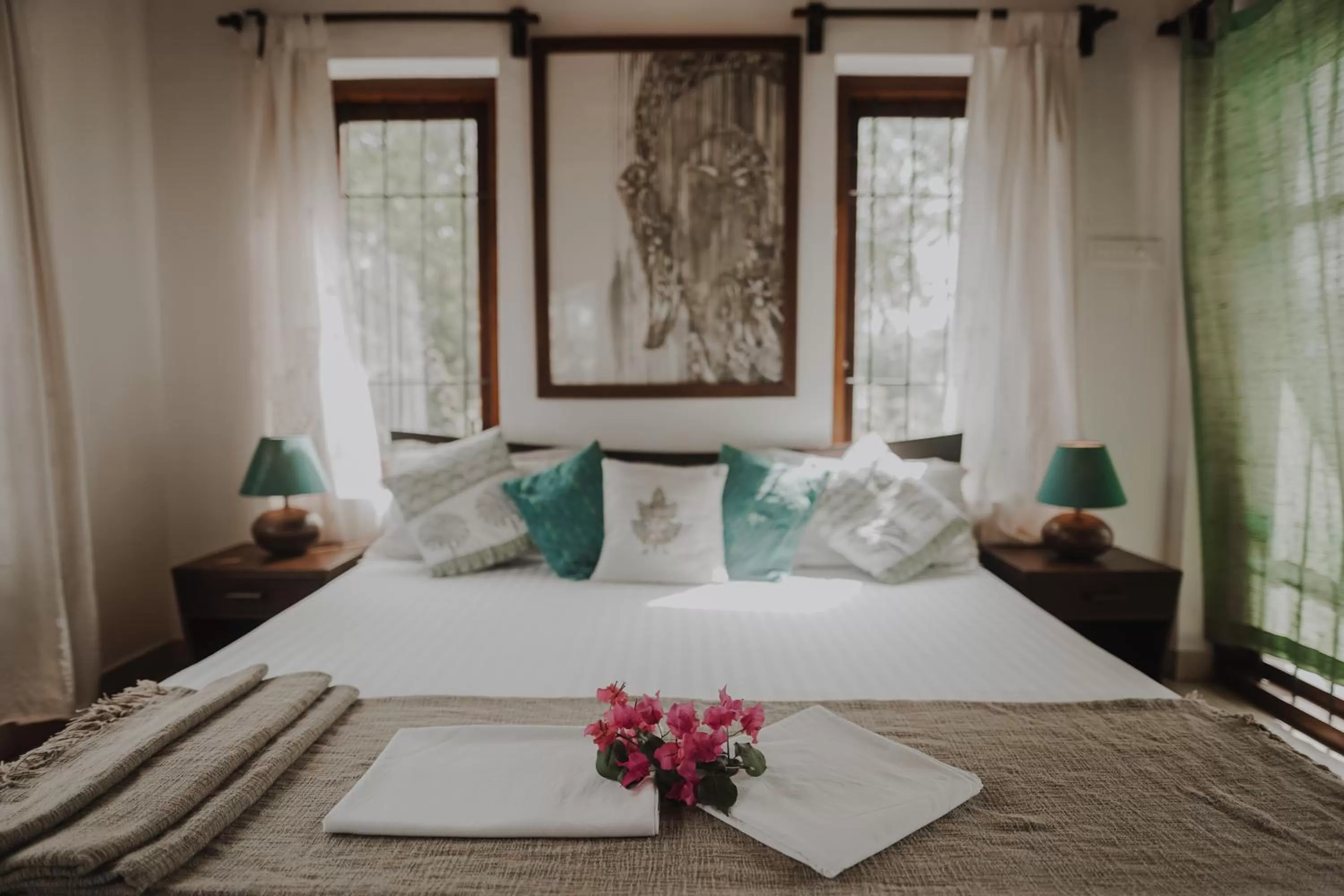 Bedroom, Bed in Villa Akasa