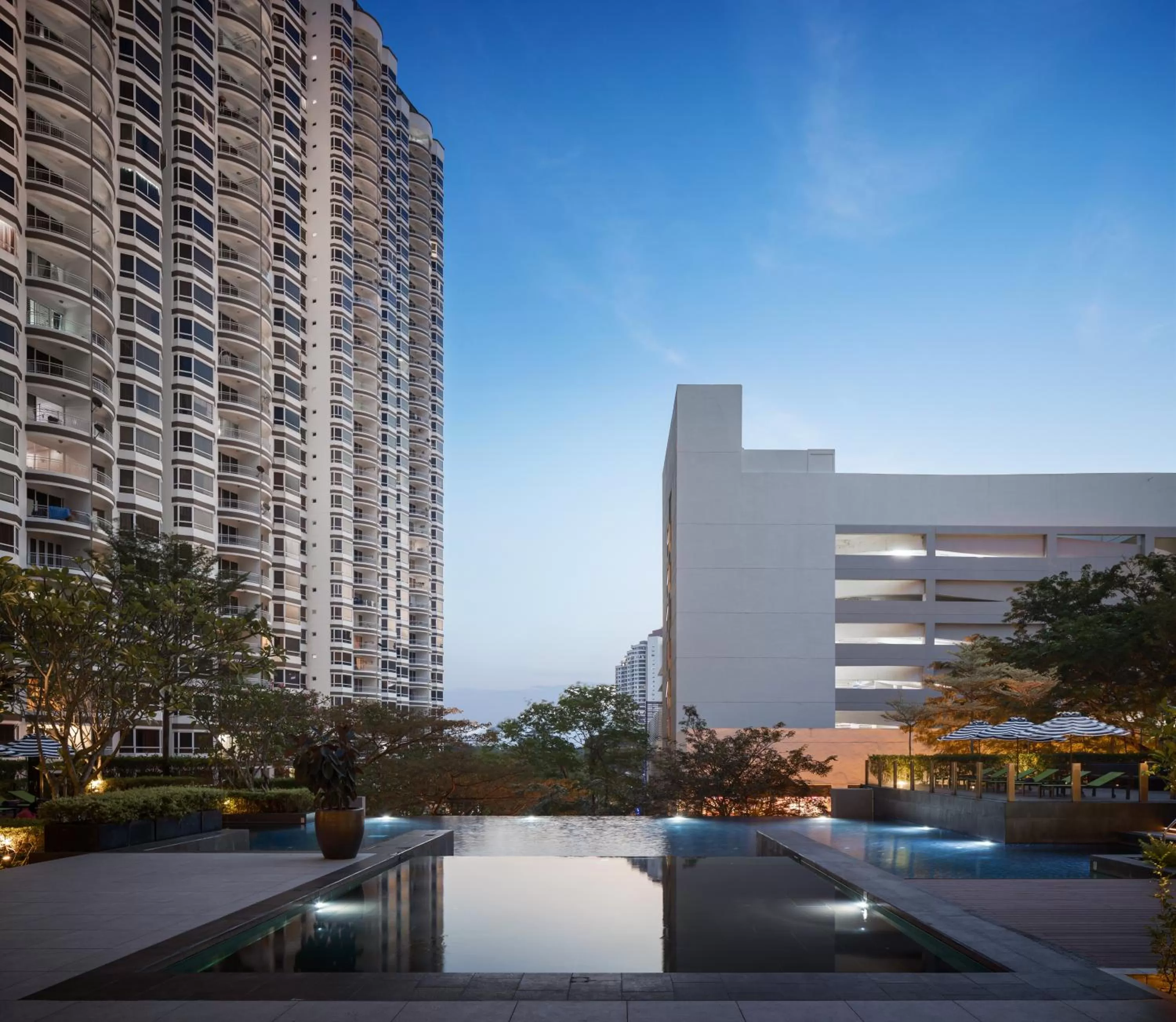 Swimming pool in G Hotel Gurney