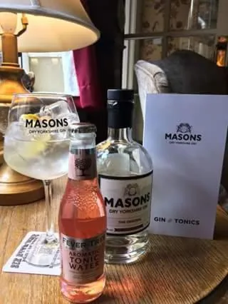 Alcoholic drinks in Wheatlands Lodge Hotel