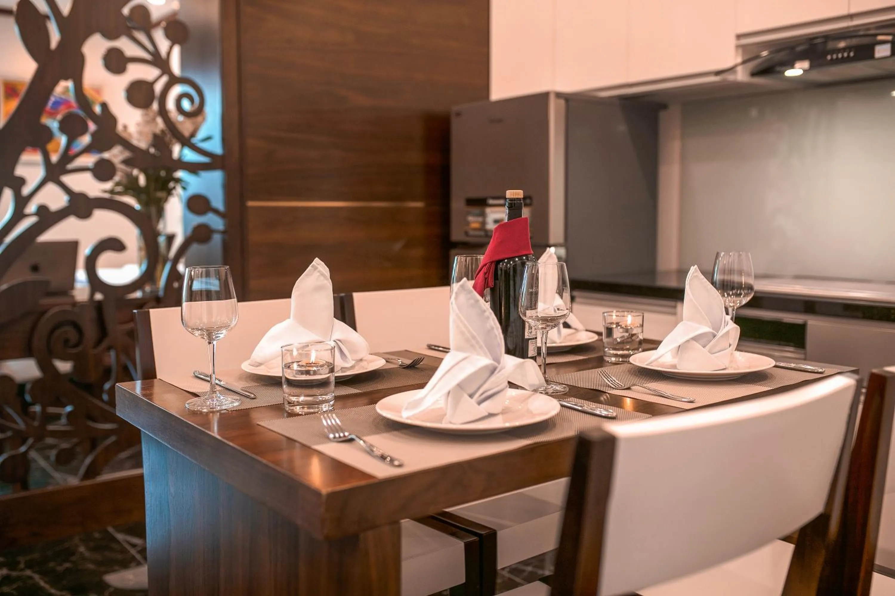 Kitchen or kitchenette in Royal St Hanoi Hotel