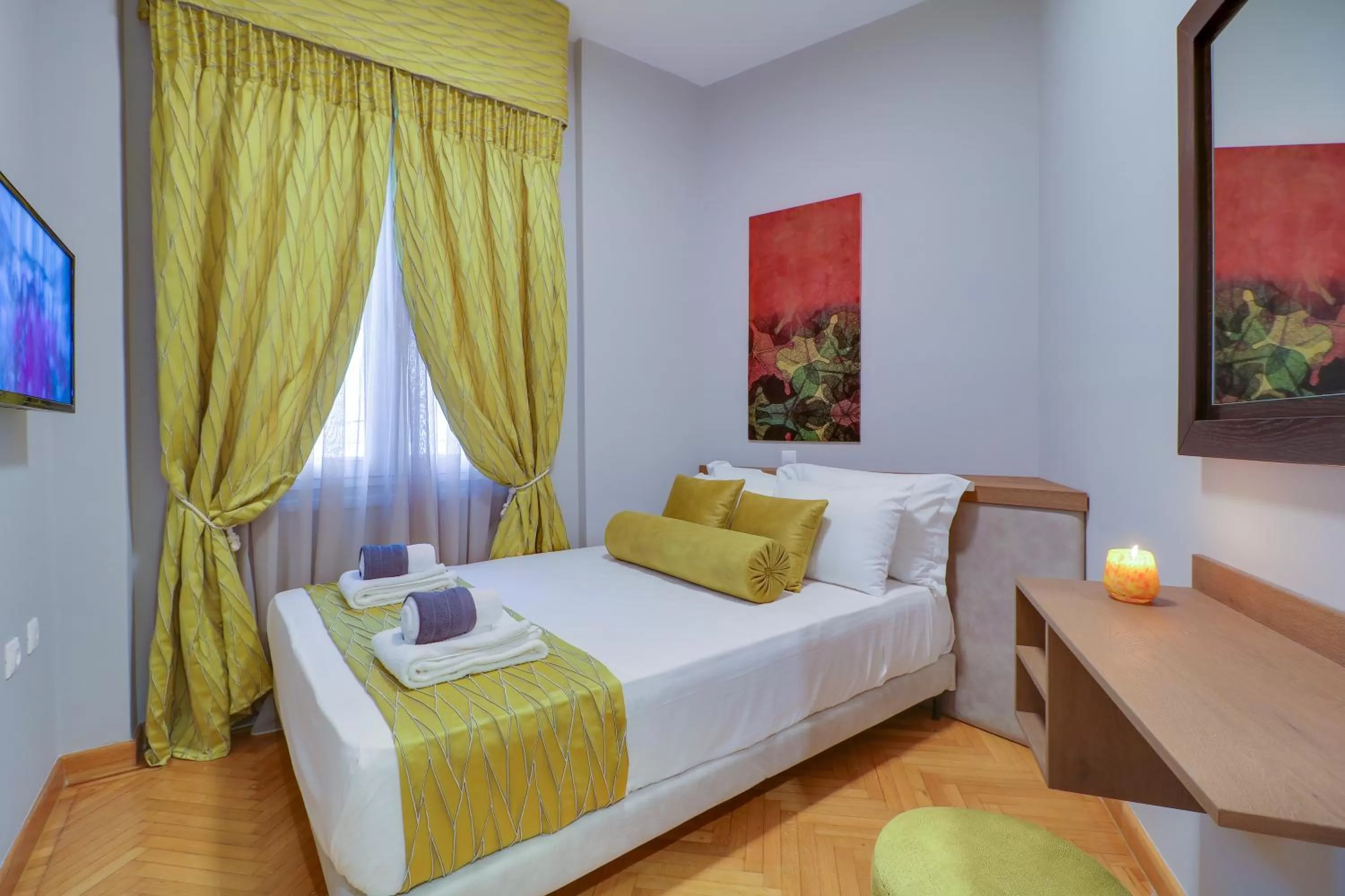 Bedroom, Bed in AthINN Residence