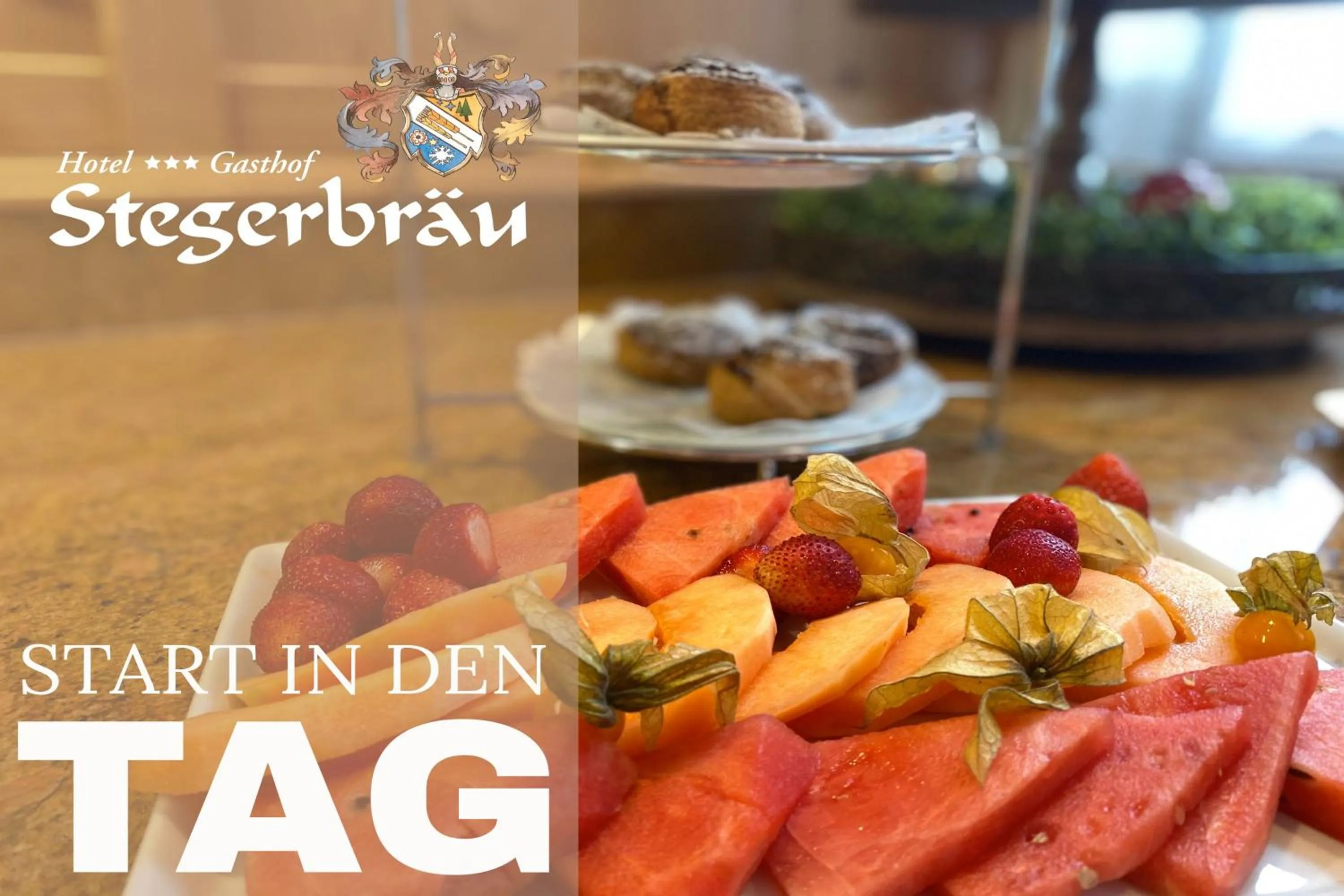 Breakfast in Hotel Stegerbräu