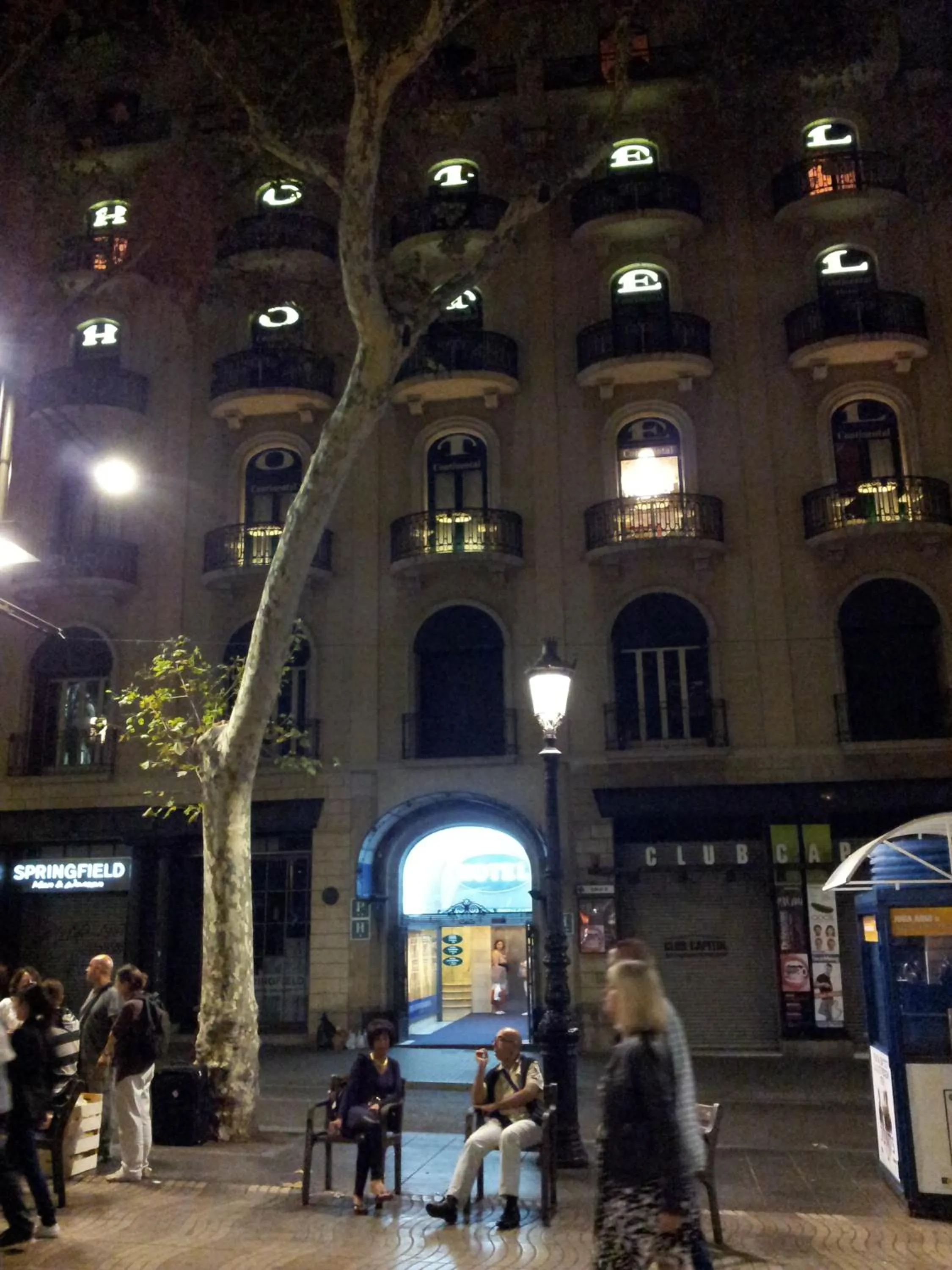 Facade/entrance in Hotel Toledano Ramblas