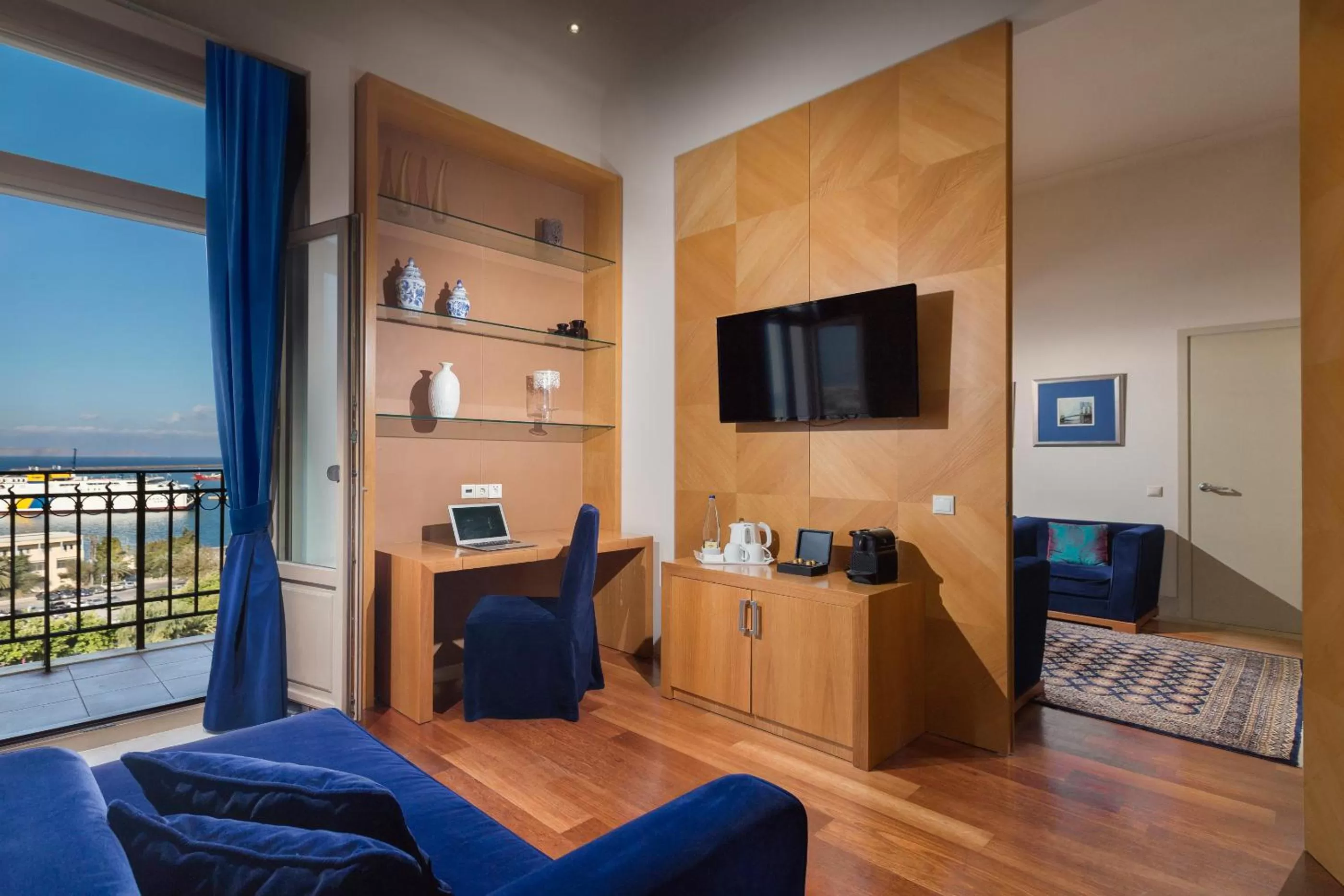 TV and multimedia in GDM Megaron, Historical Monument Hotel