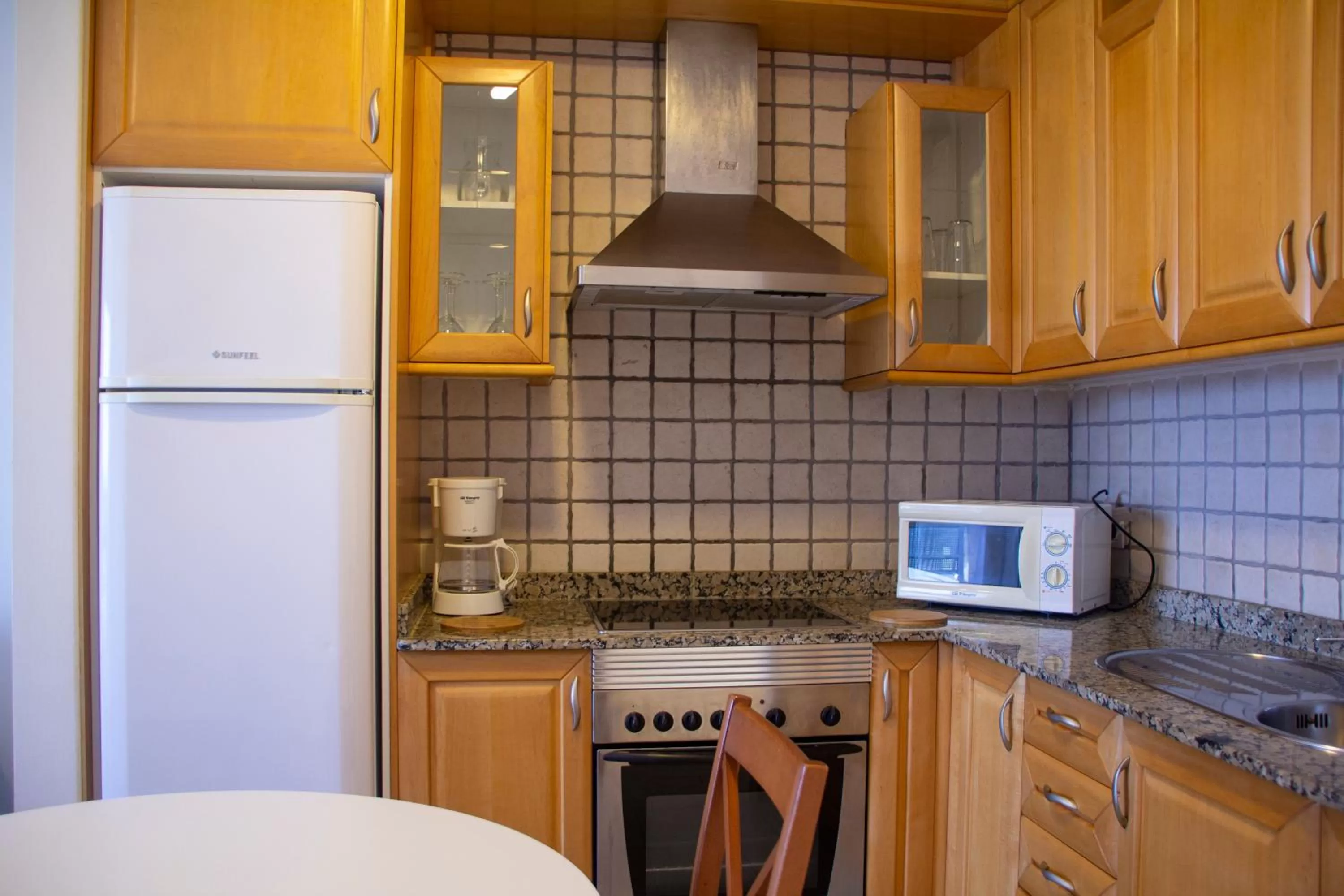 Kitchen or kitchenette in Hotel Boutique TAO Caleta Mar