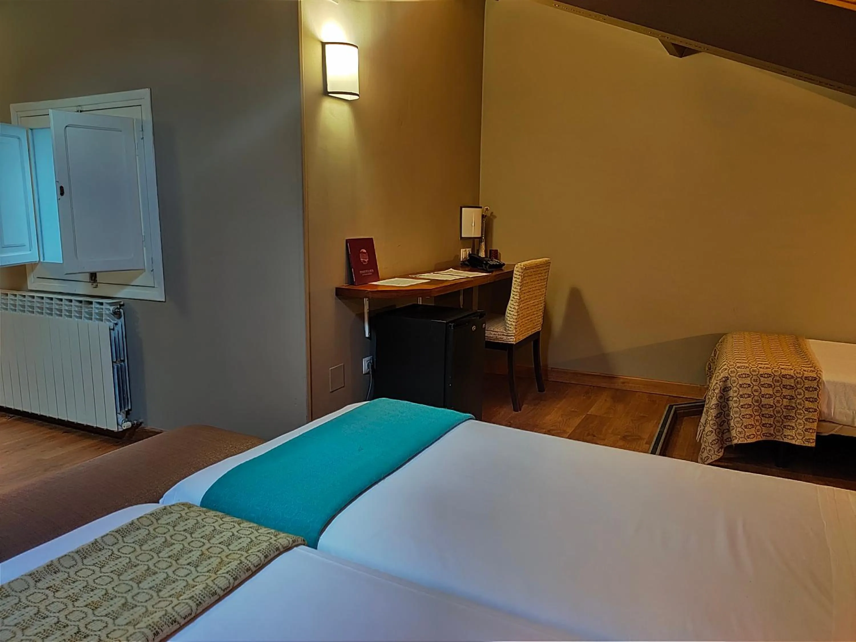 Decorative detail, Bed in Hotel Arrope