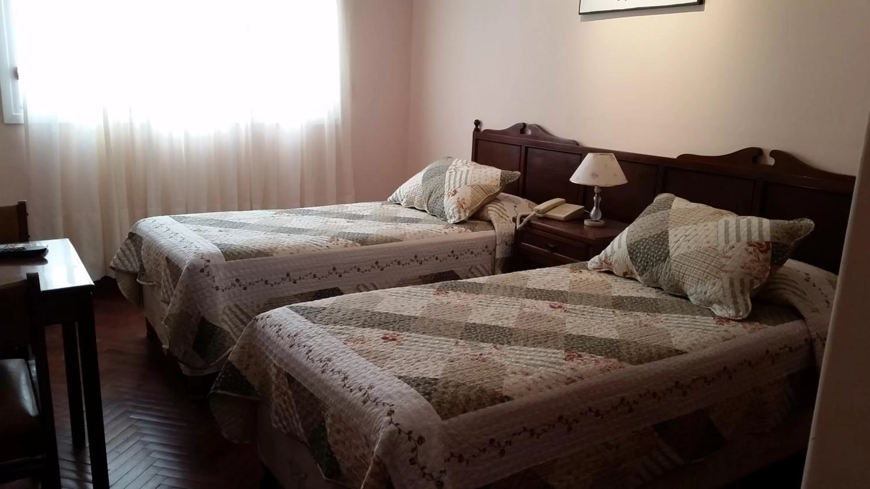 Bedroom, Bed in Hotel San Martin