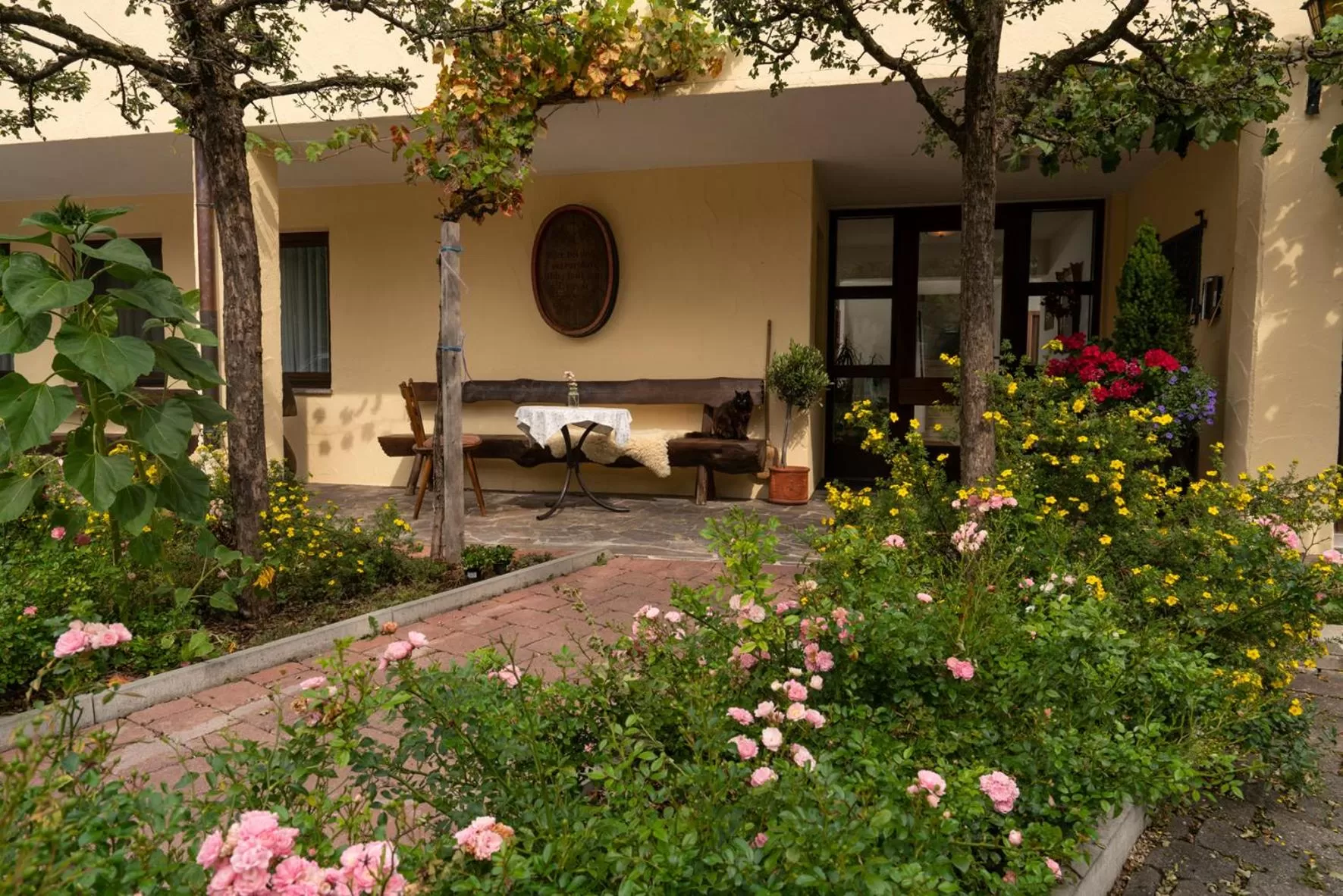 Facade/entrance in Hotel Krone