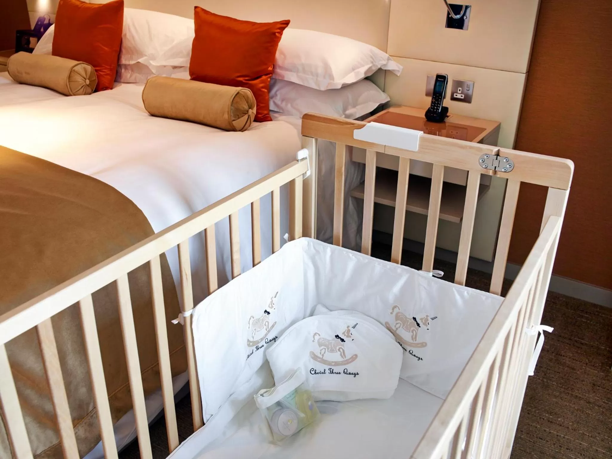 Bed in Cheval Three Quays at The Tower of London