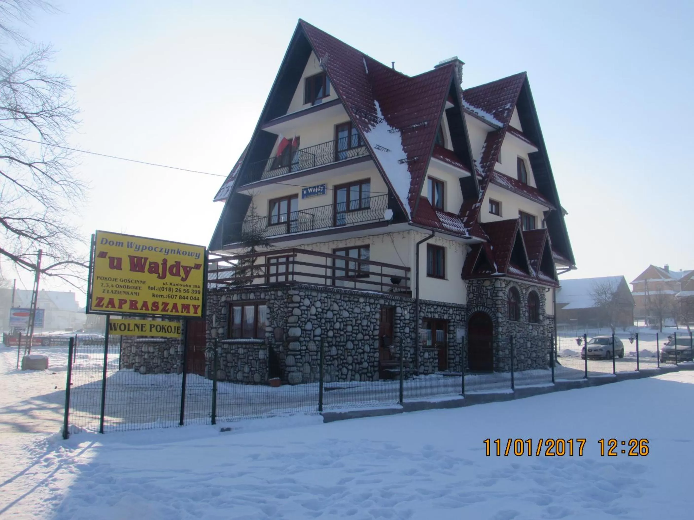 Property building, Winter in DW U Wajdy