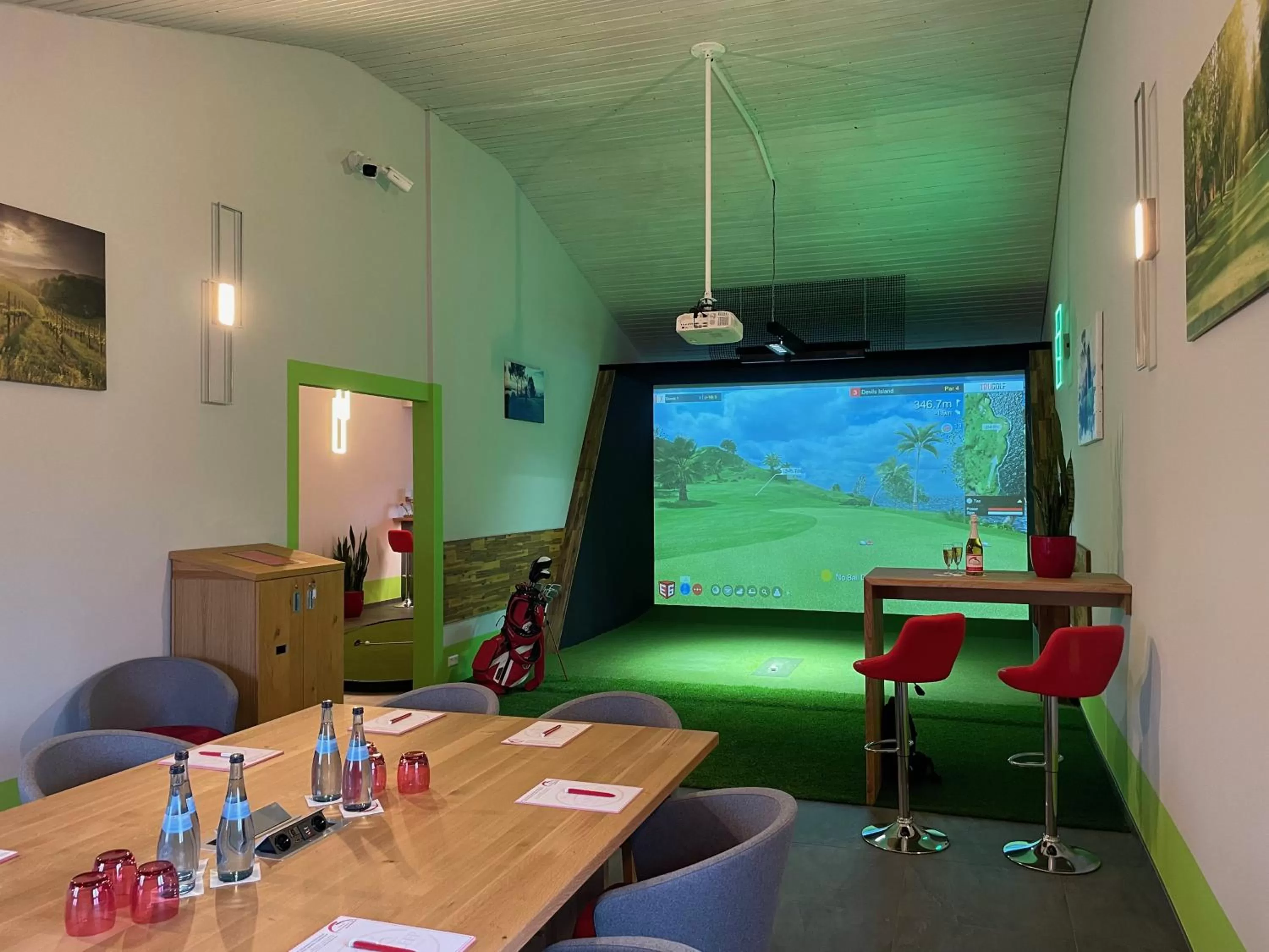 Golfcourse in Hotel Hohenloher Tor