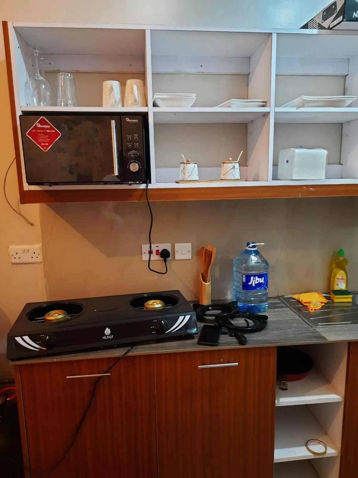 Kitchen/Kitchenette in Entire seviced apartment