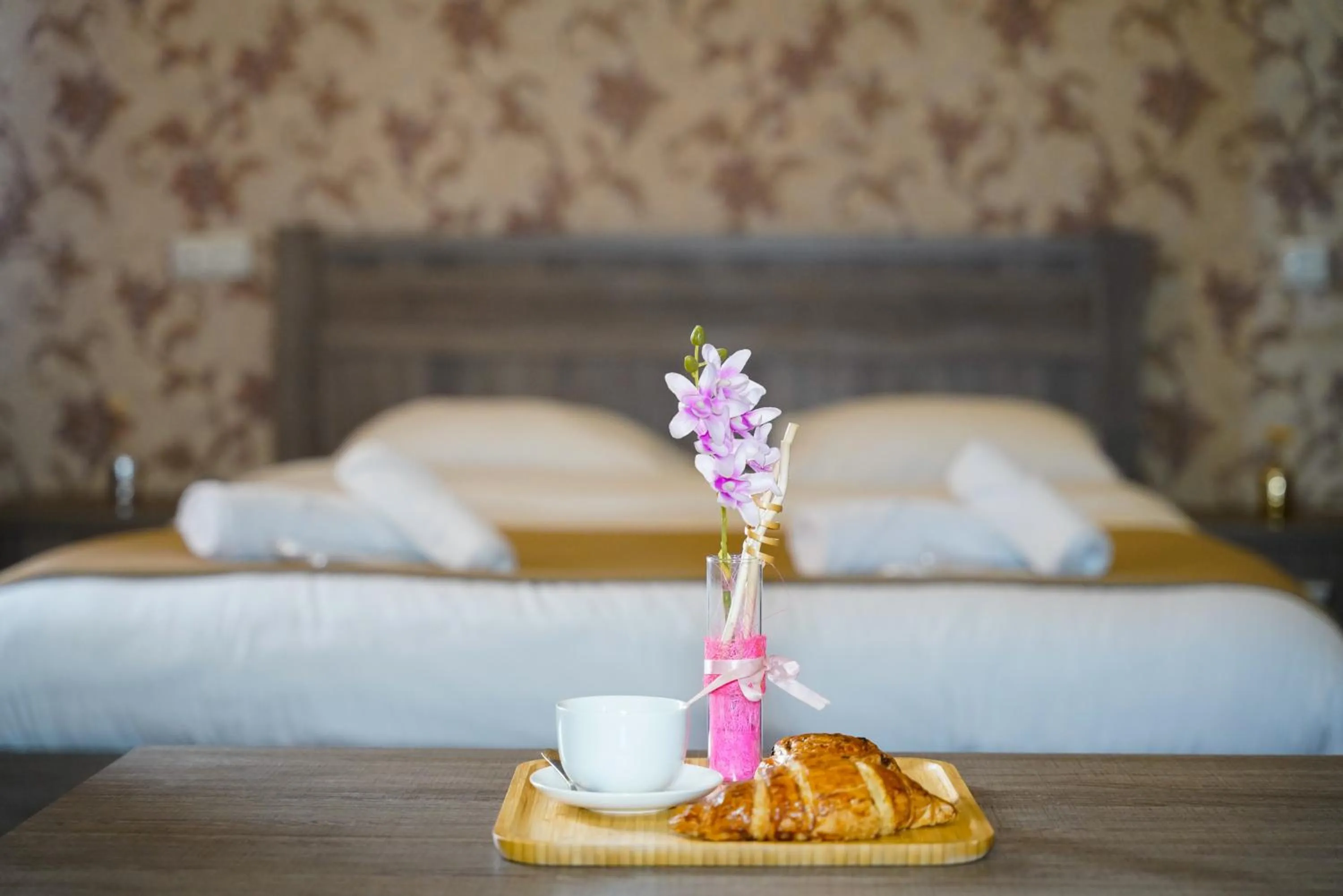 Bed in Hotel Monopoli Kutaisi