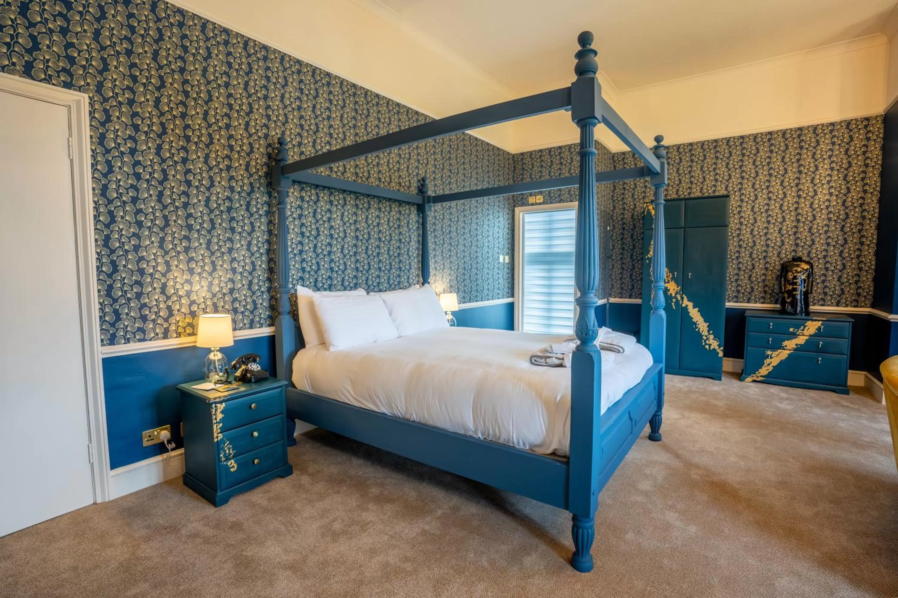 Bedroom in Broome Park Hotel