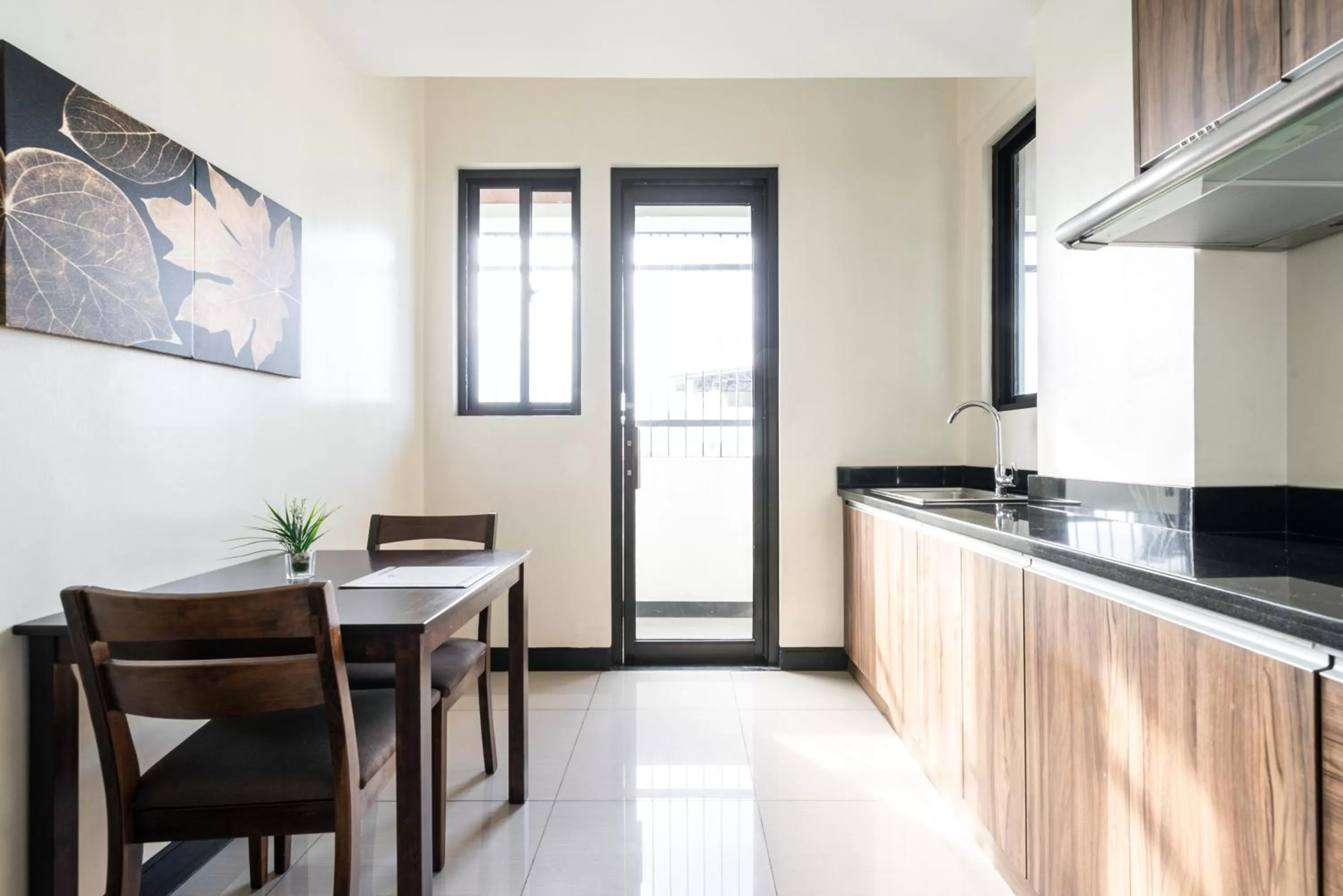 Dining area in Artemis Place Makati Hotel