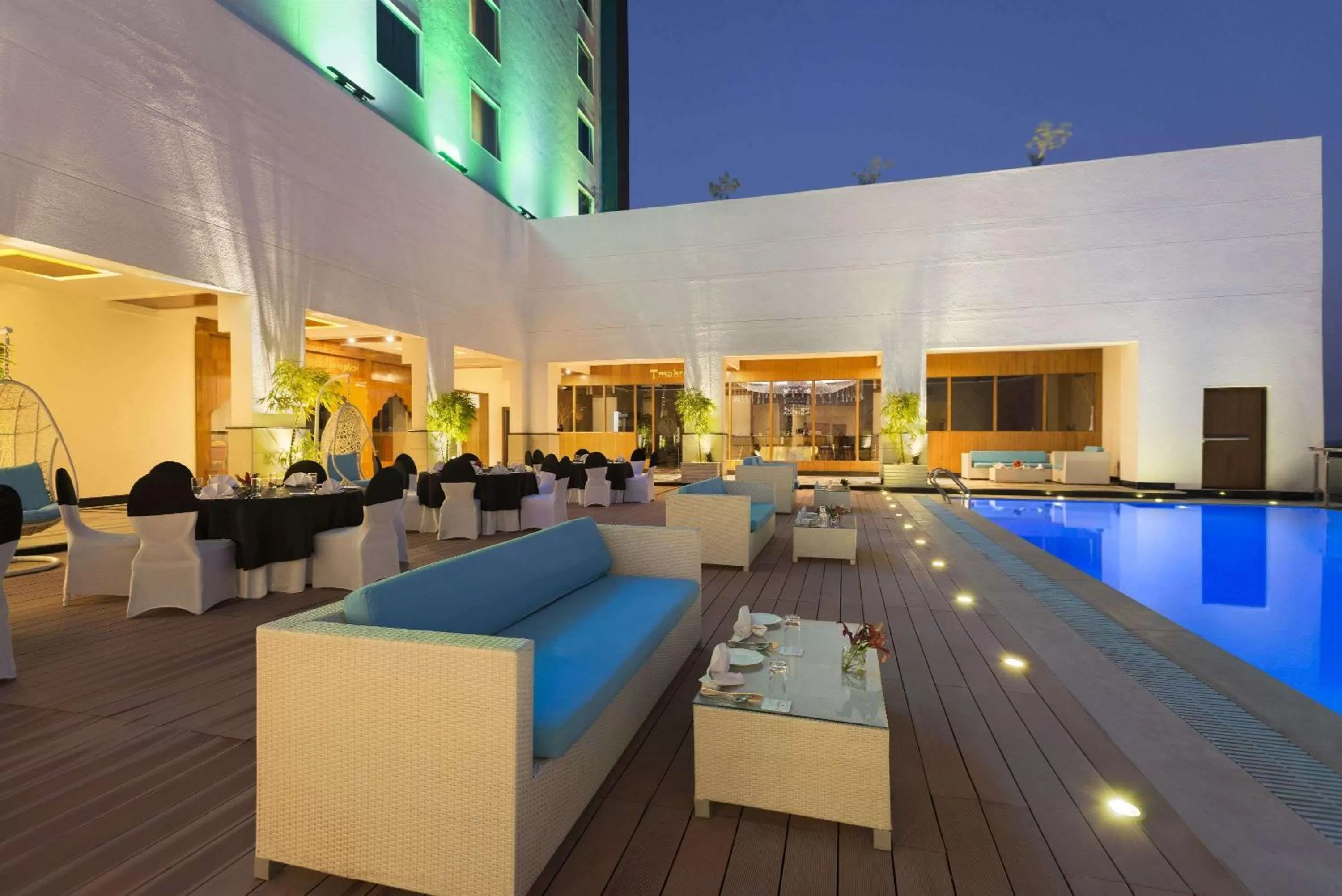 On site in Saura Hotel, Agra - A Club Mahindra Associate