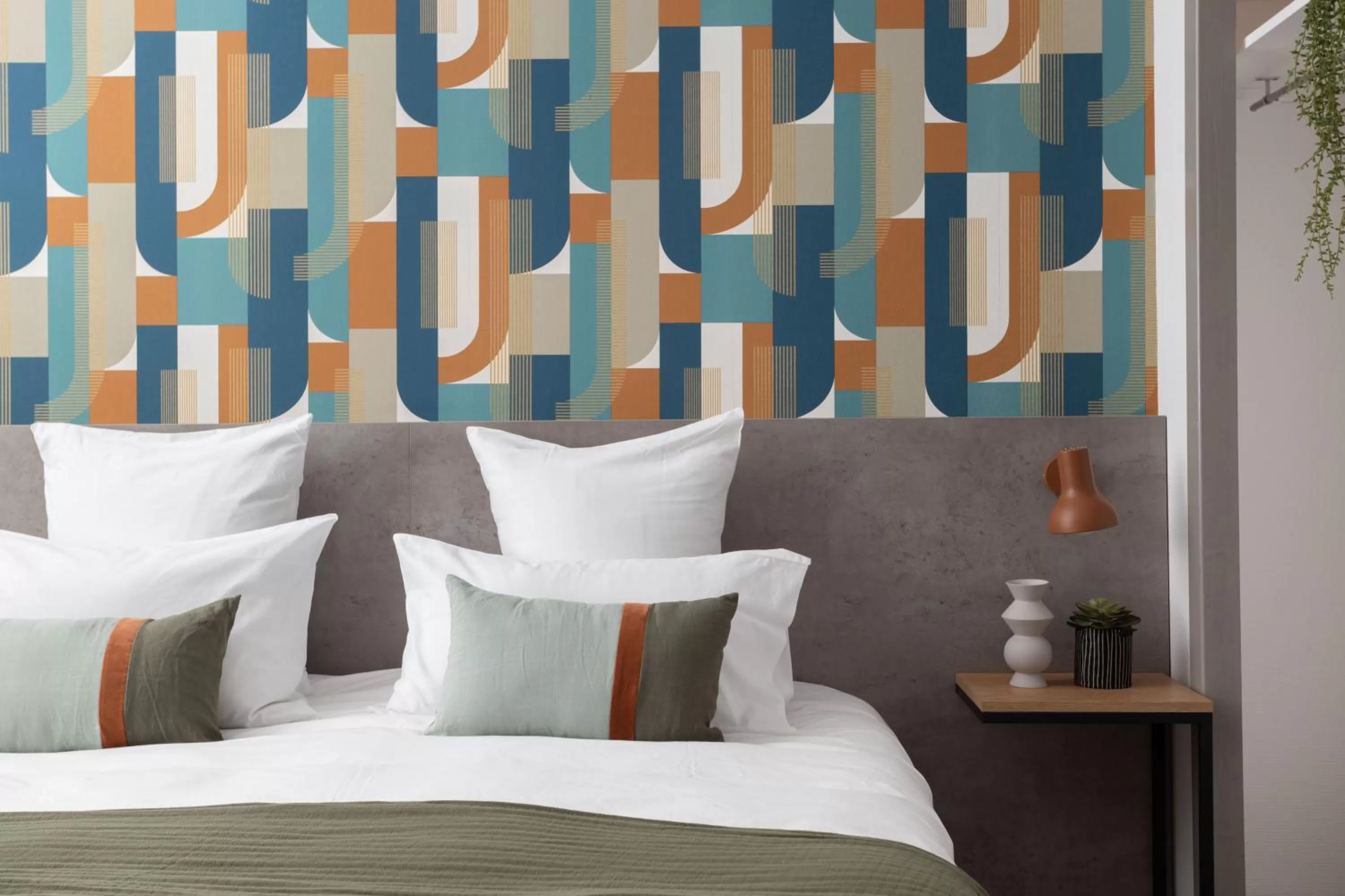 Bed in Hôtel Suzane