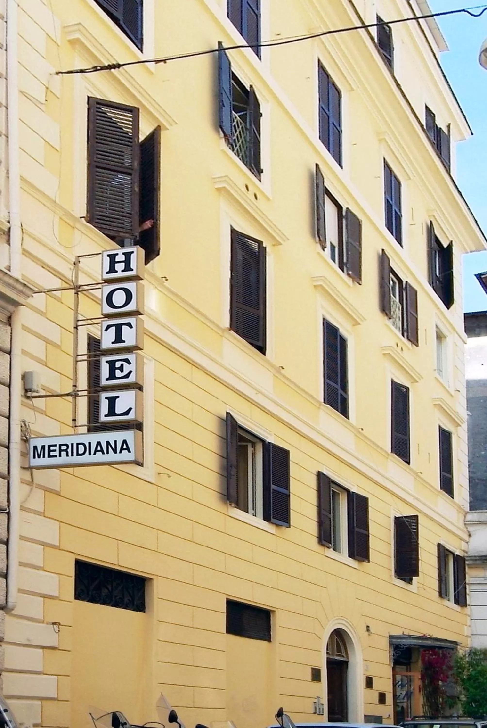 Facade/entrance in Hotel Meridiana