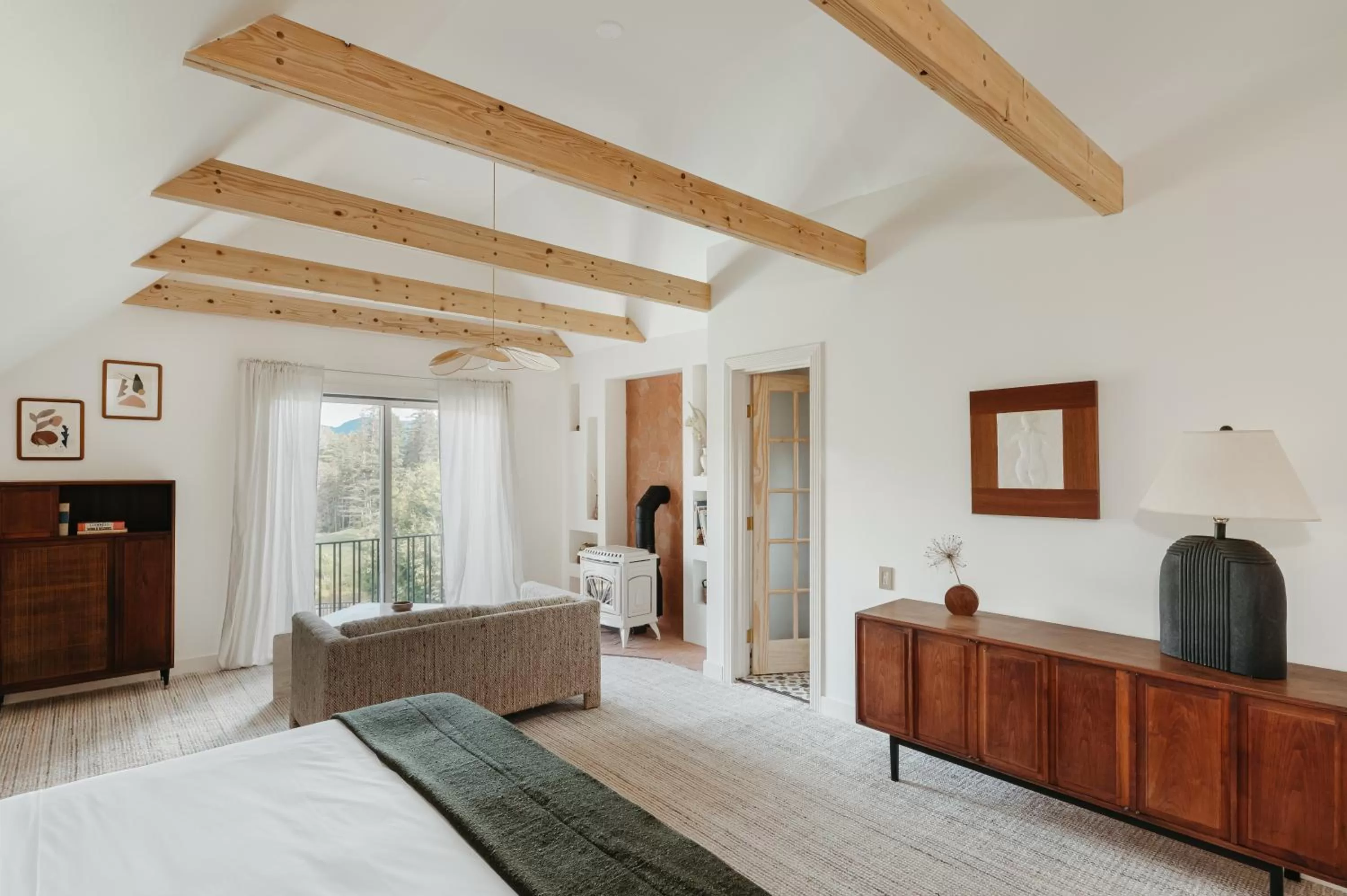 Bed in Eastwind Hotel Lake Placid