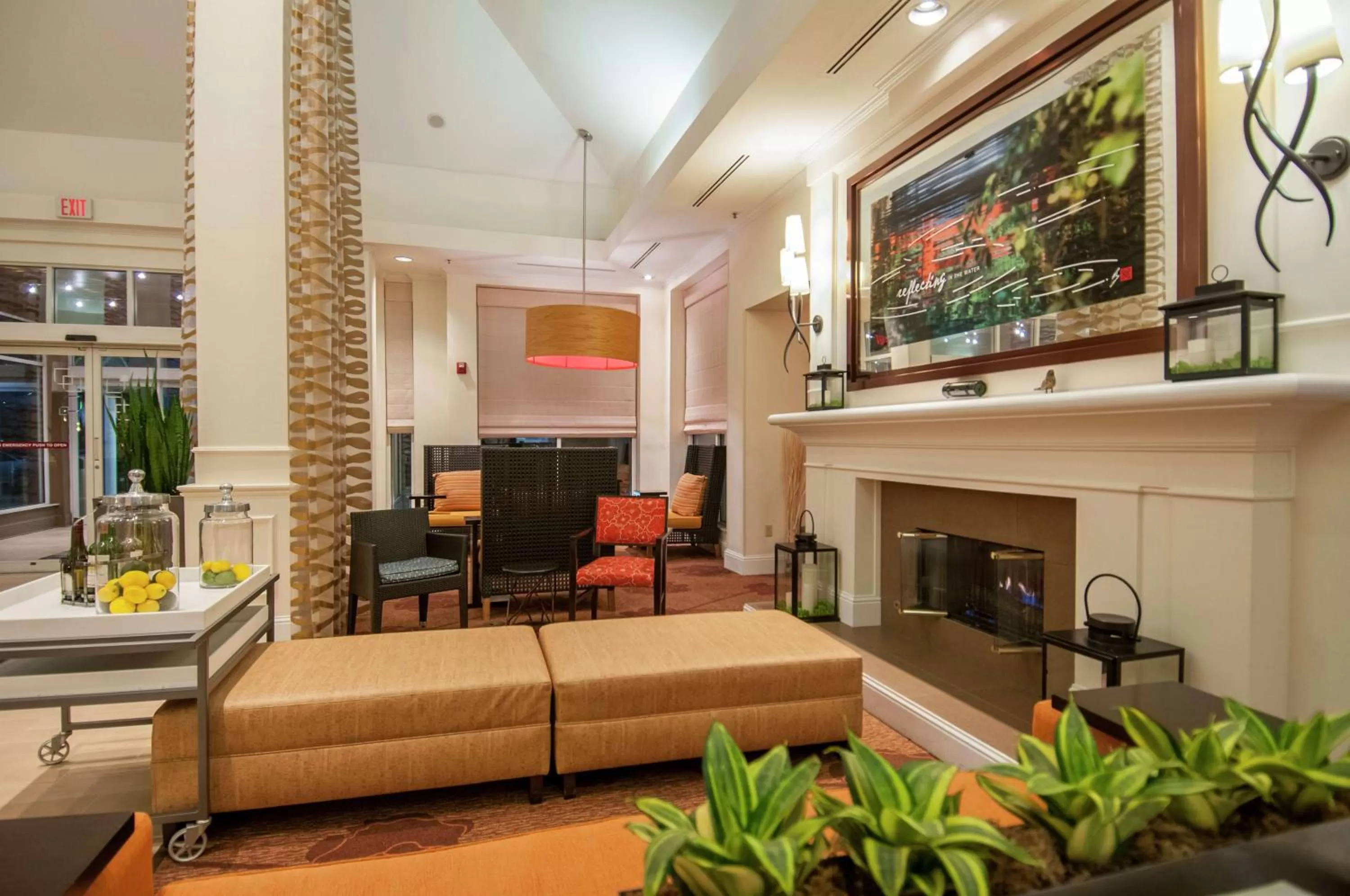 Lobby or reception, Lobby/Reception in Hilton Garden Inn New Orleans Airport