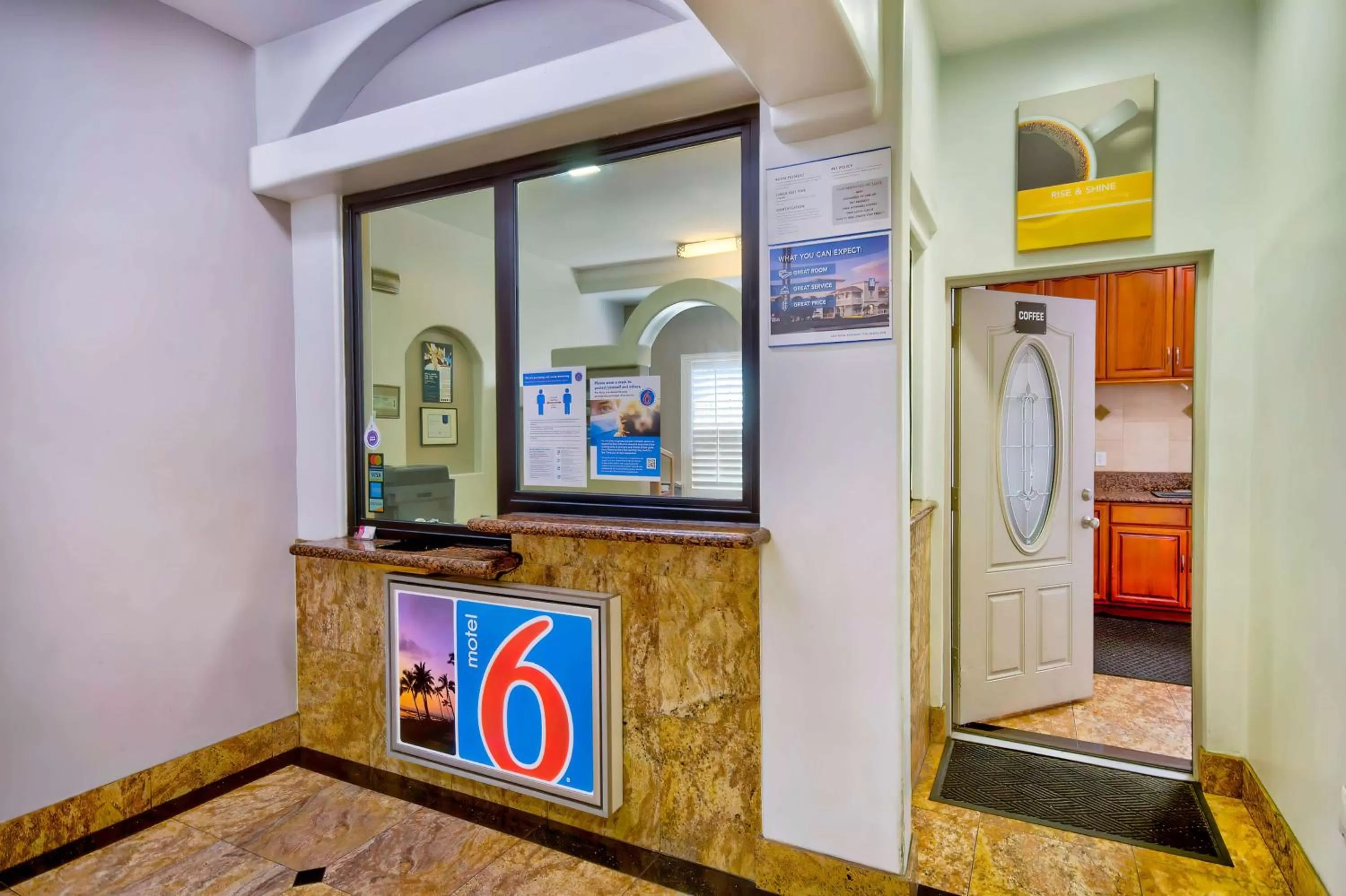 Lobby or reception in Motel 6-Inglewood, CA