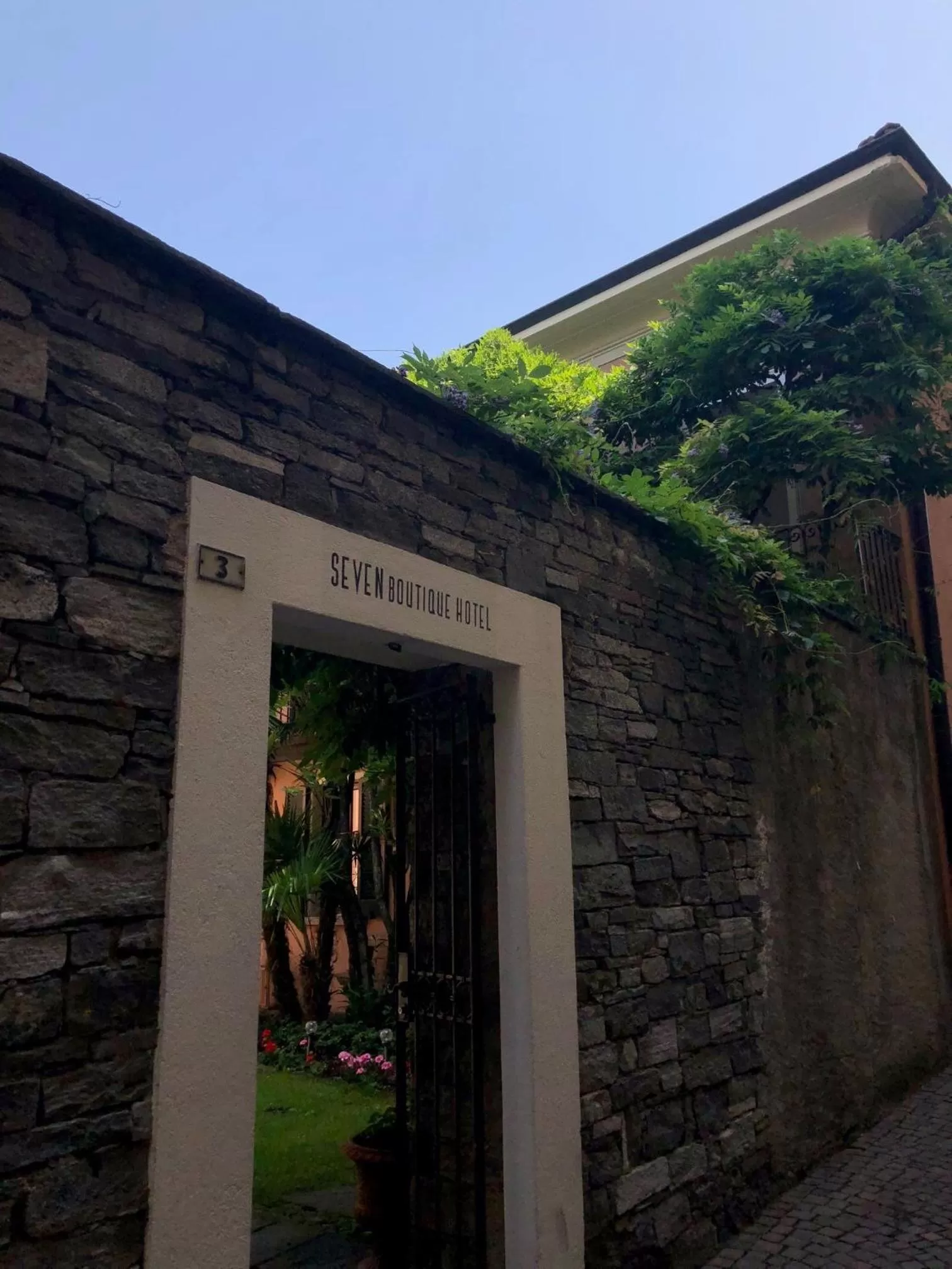 Patio in Seven Boutique Hotel